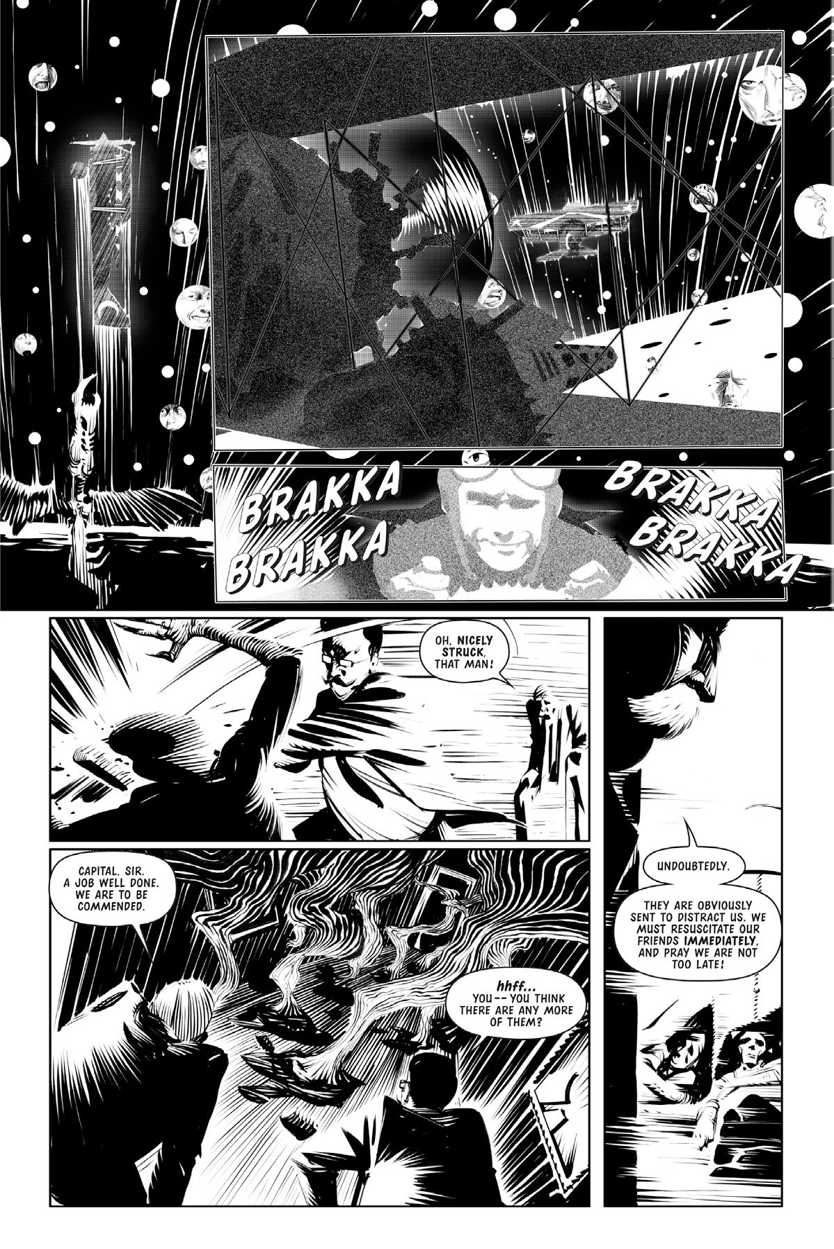 Read online Tharg's Terror Tales Presents Necronauts & A Love Like Blood comic -  Issue # TPB - 35
