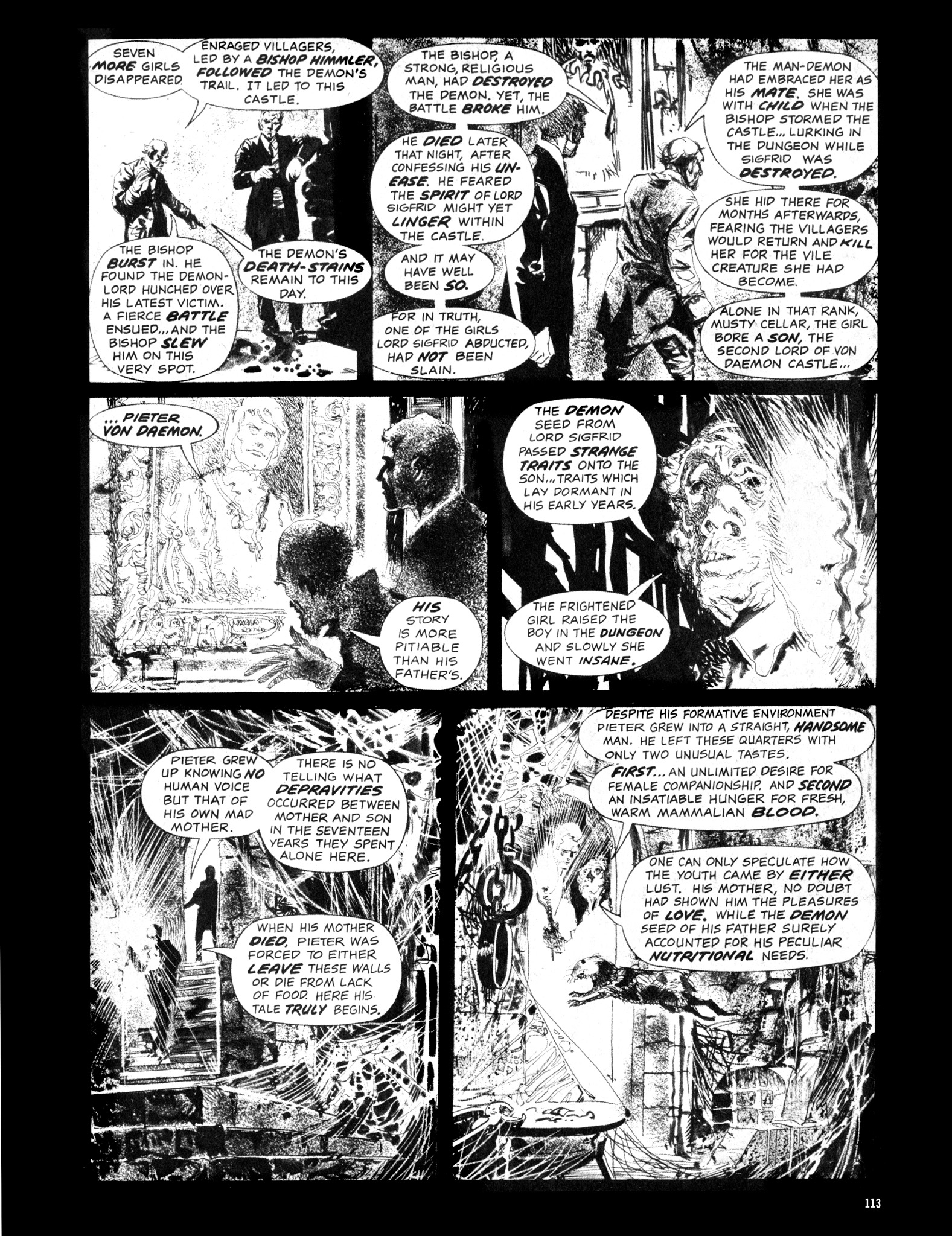 Read online Eerie Archives comic -  Issue # TPB 15 - 114