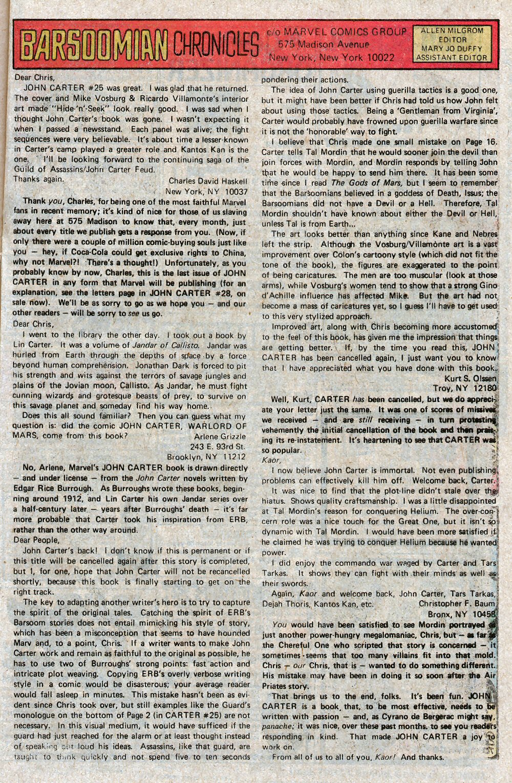 Read online John Carter Warlord of Mars comic -  Issue # _Annual 3 - 49