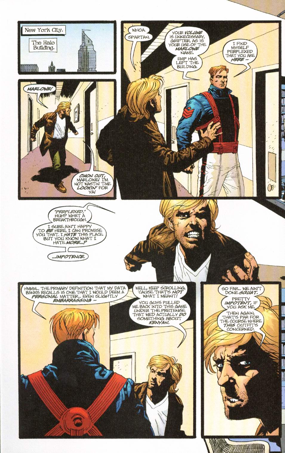 Wildcats (1999) Issue #8 #9 - English 3