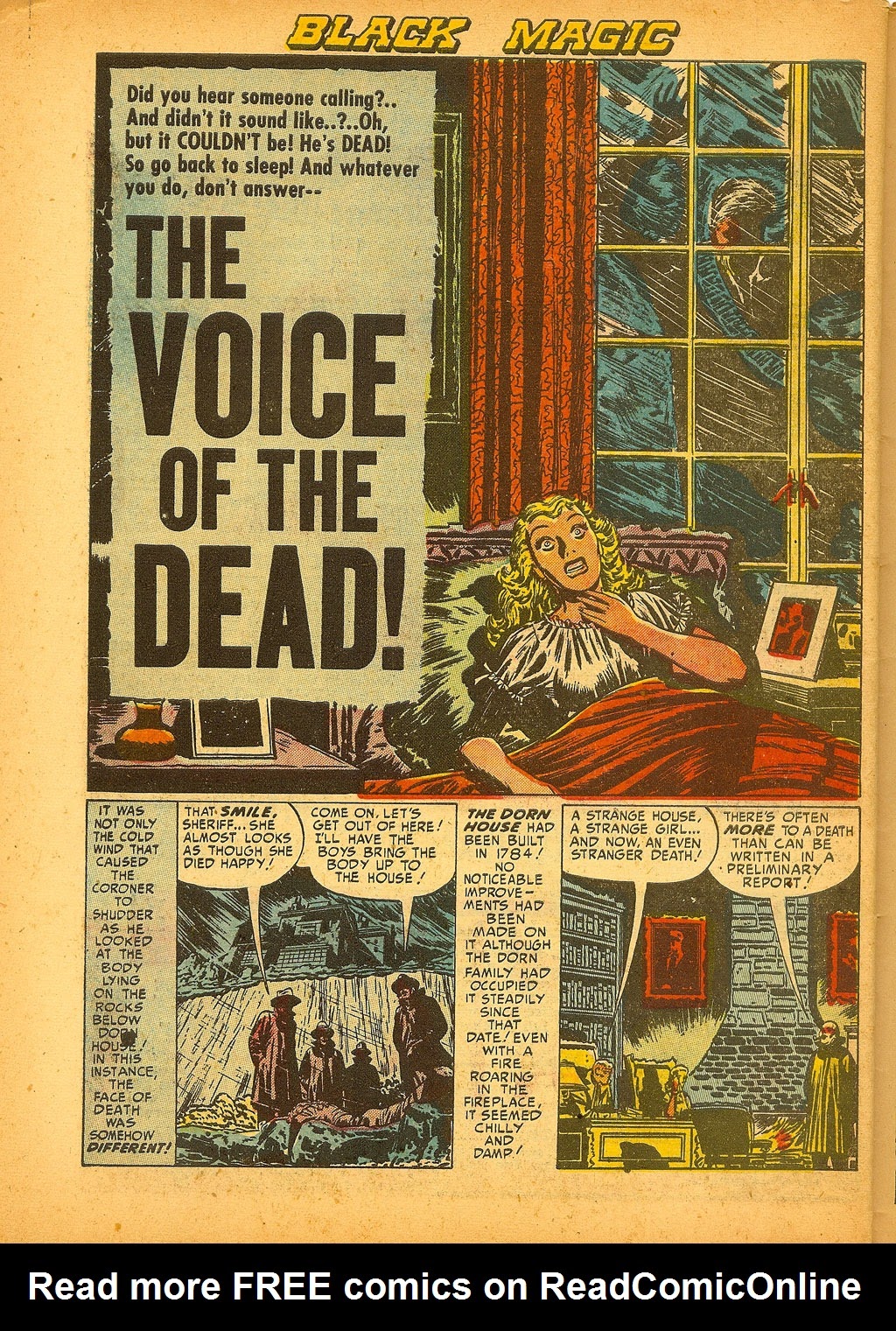 Read online Black Magic (1950) comic -  Issue #14 - 34
