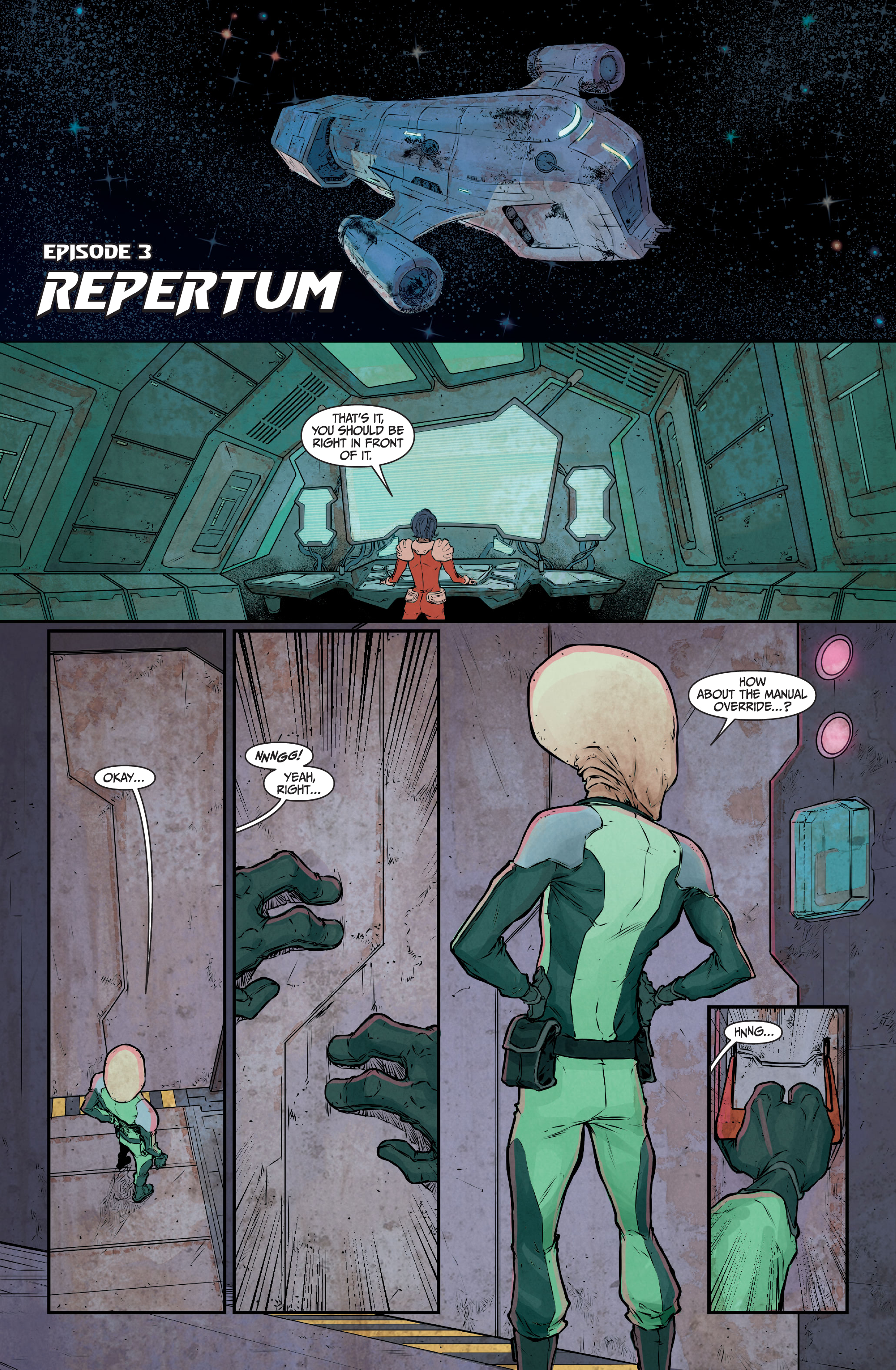 Read online Exilium comic -  Issue #3 - 3