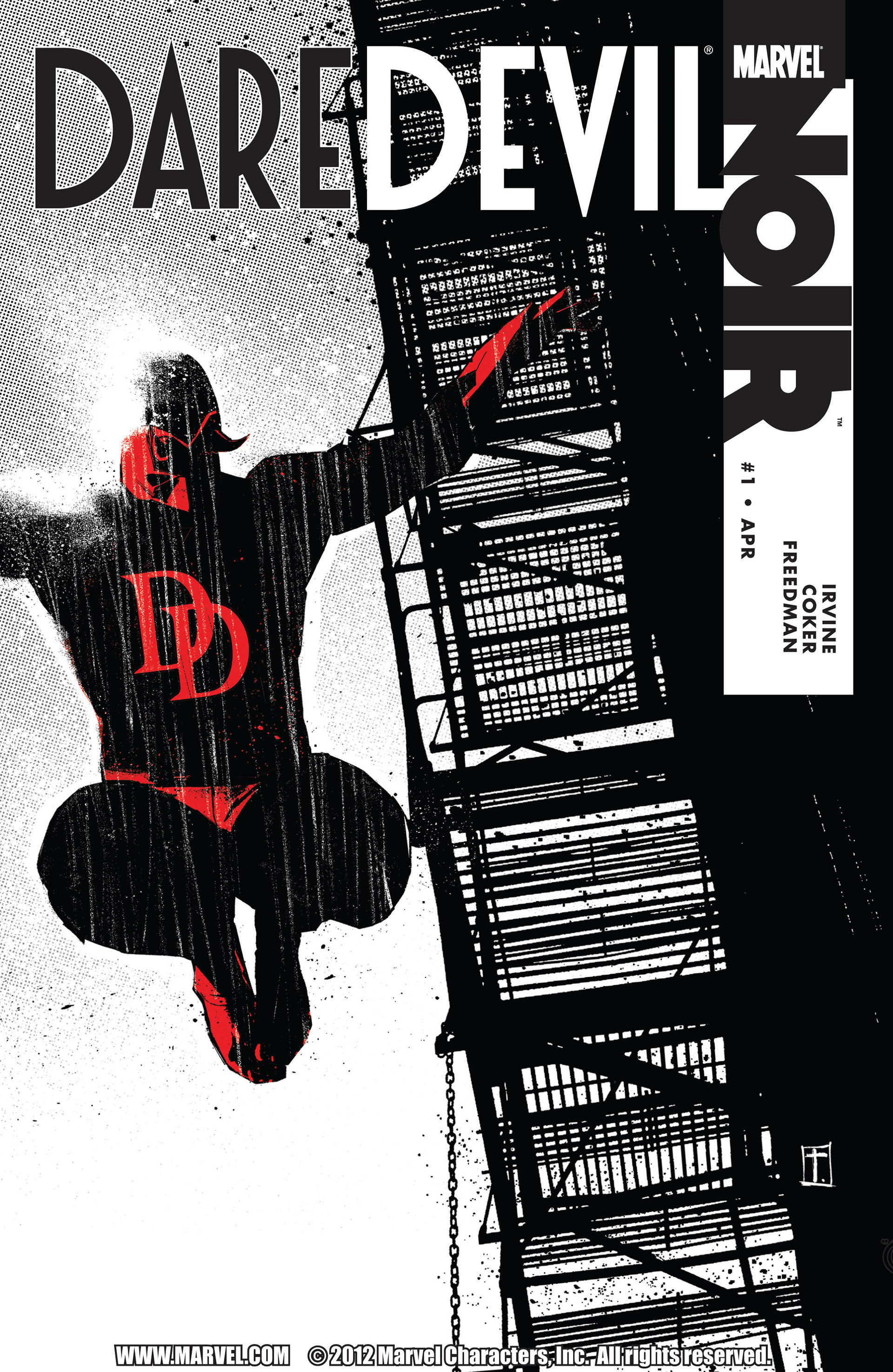 Read online Daredevil Noir comic -  Issue #1 - 1
