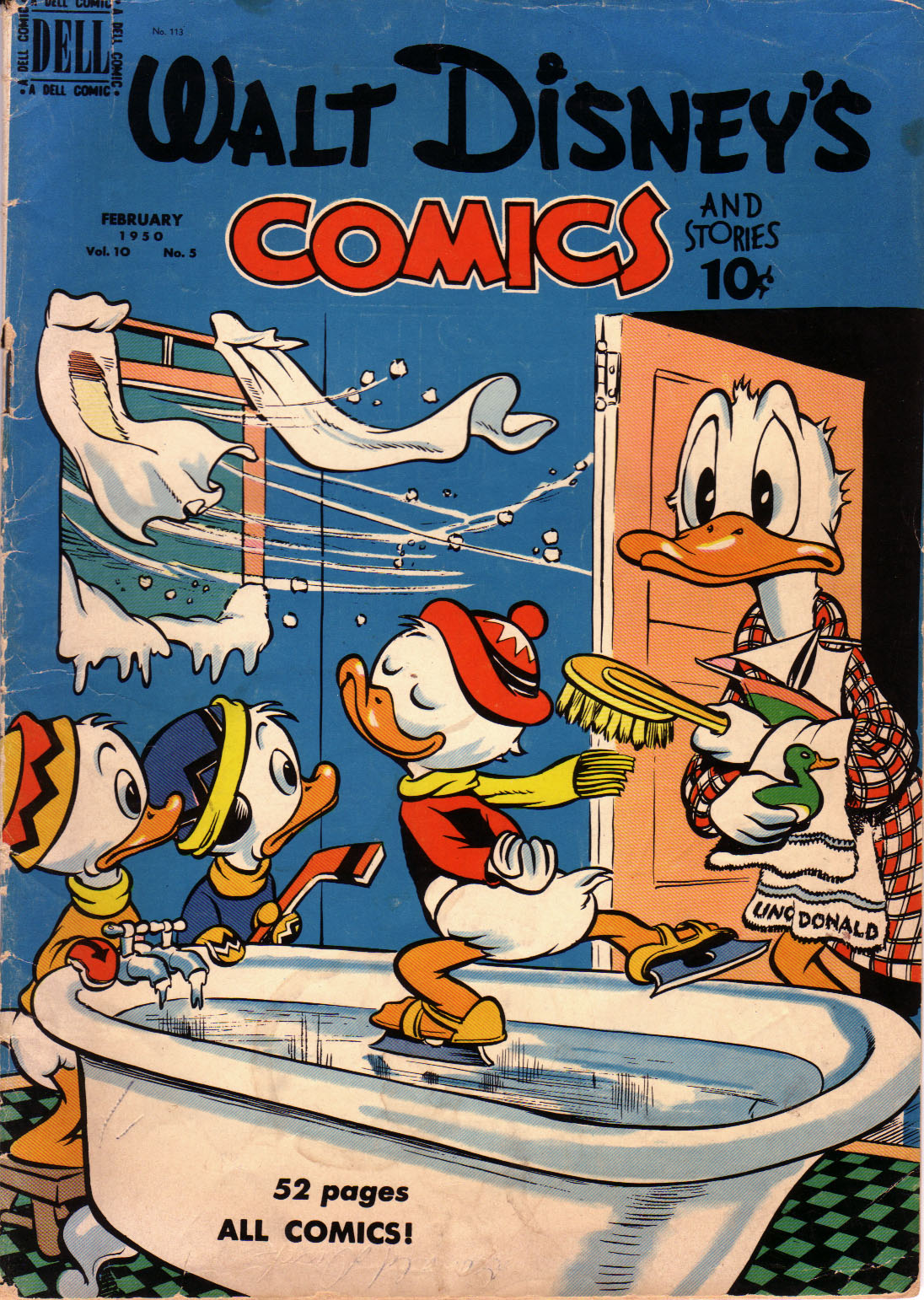 Read online Walt Disney's Comics and Stories comic -  Issue #113 - 1