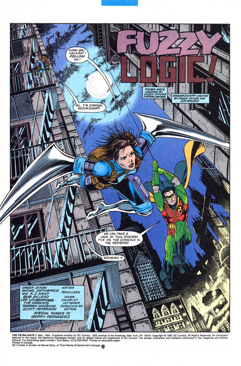 Read online The Psyba-Rats comic -  Issue #2 - 2