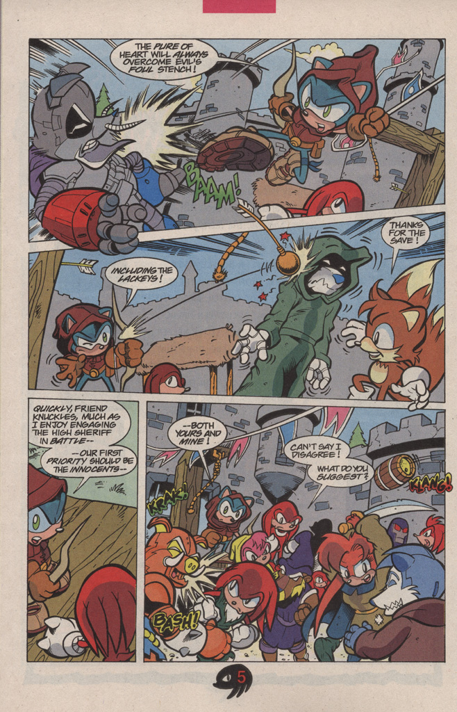 Read online Knuckles the Echidna comic -  Issue #12 - 10