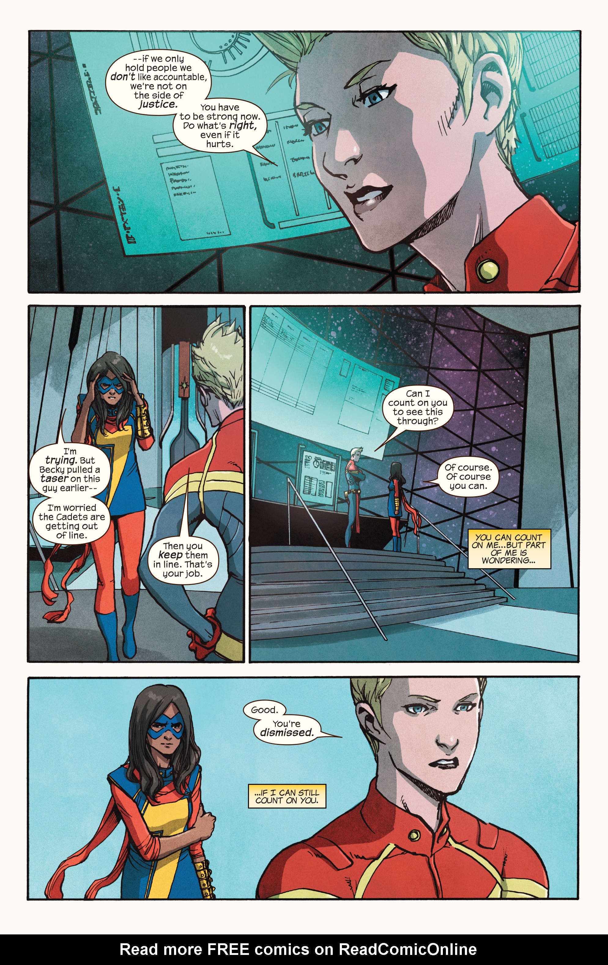 Read online Ms. Marvel (2016) comic -  Issue #9 - 10
