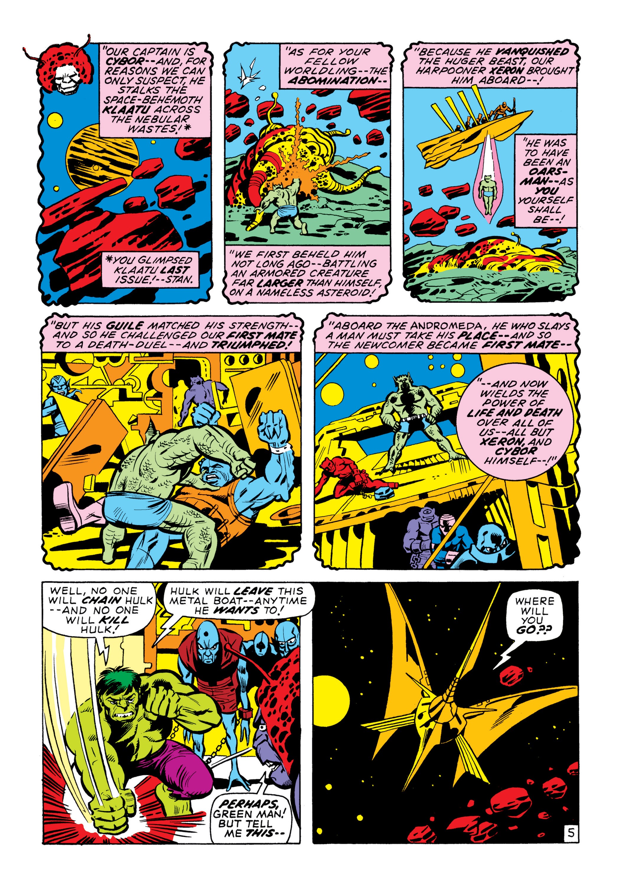 Read online Marvel Masterworks: The Incredible Hulk comic -  Issue # TPB 7 (Part 1) - 52