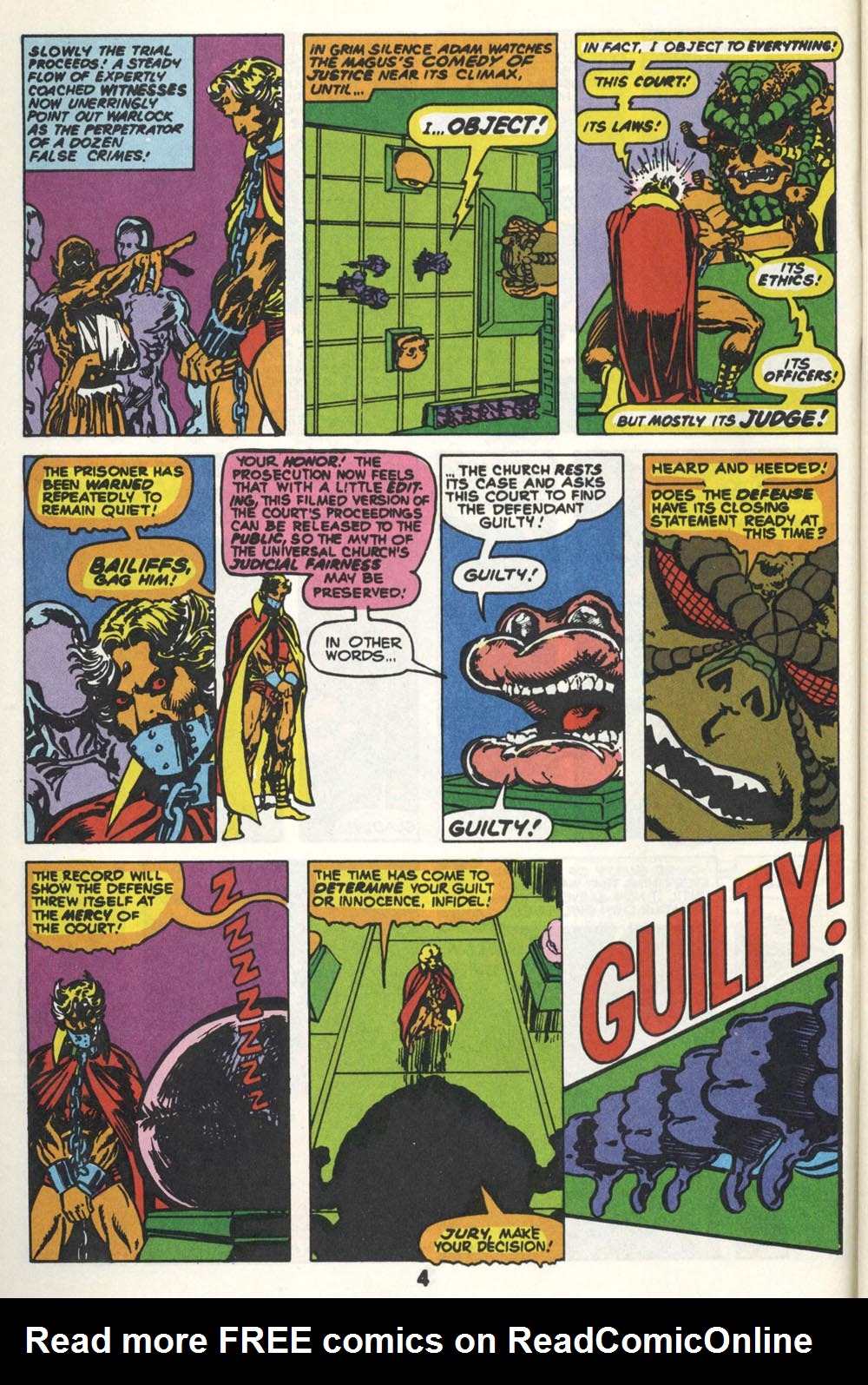 Read online Warlock (1982) comic -  Issue #2 - 5