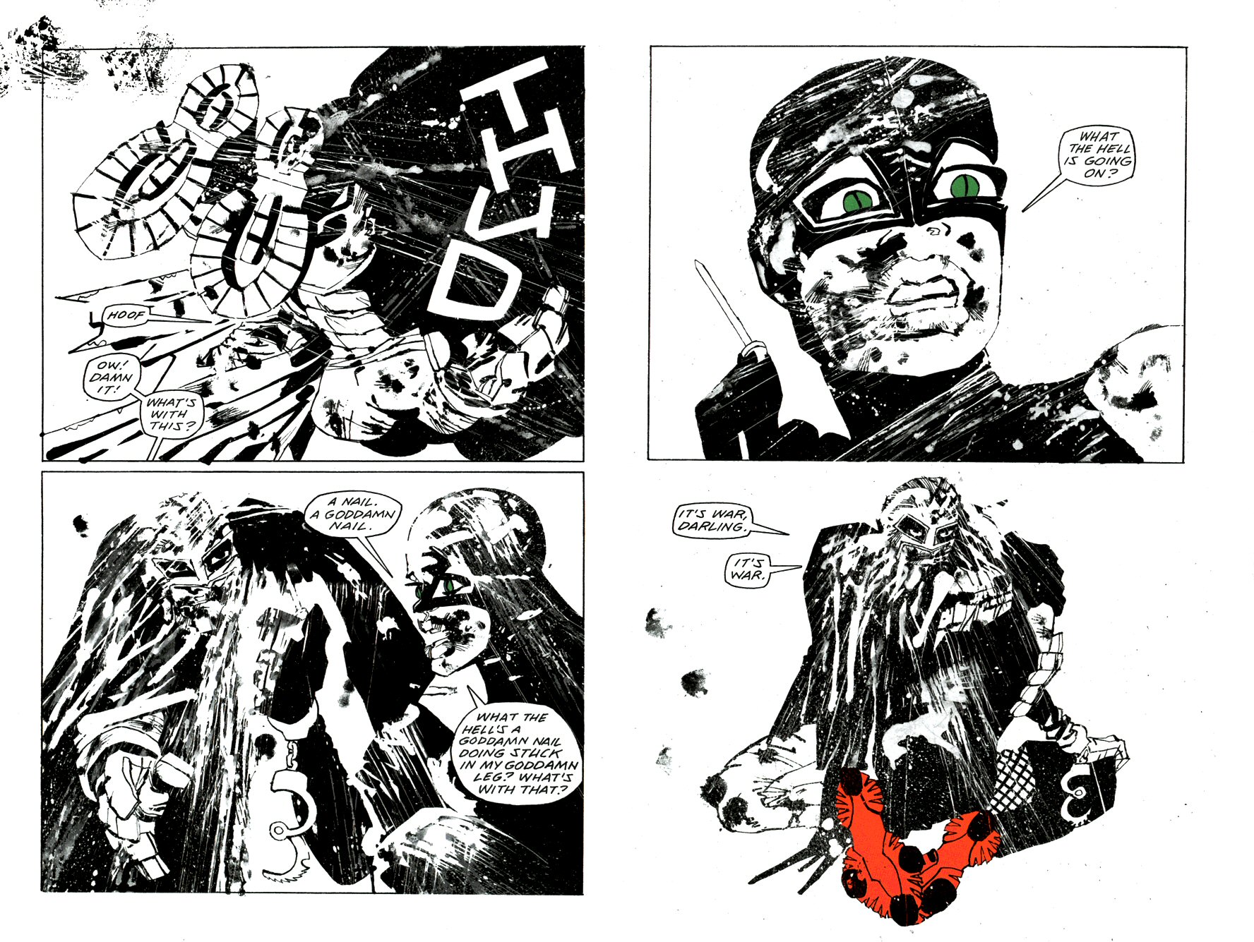 Read online Frank Miller's Holy Terror comic -  Issue # TPB - 37