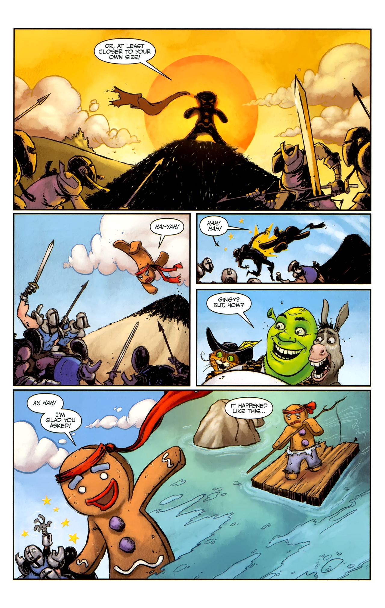 Read online Shrek (2010) comic -  Issue #3 - 16