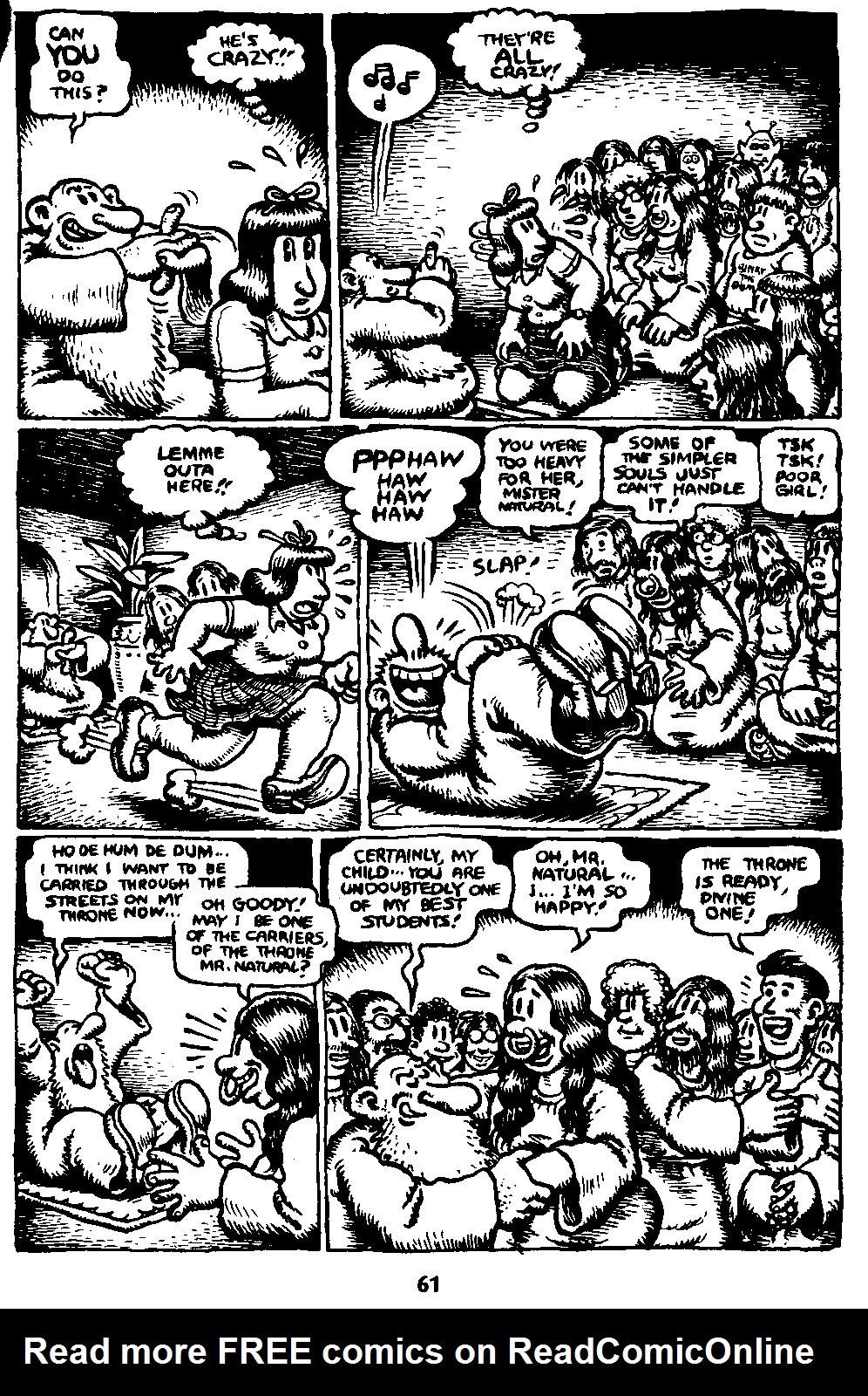 Read online Book of Mr. Natural comic -  Issue # TPB - 61