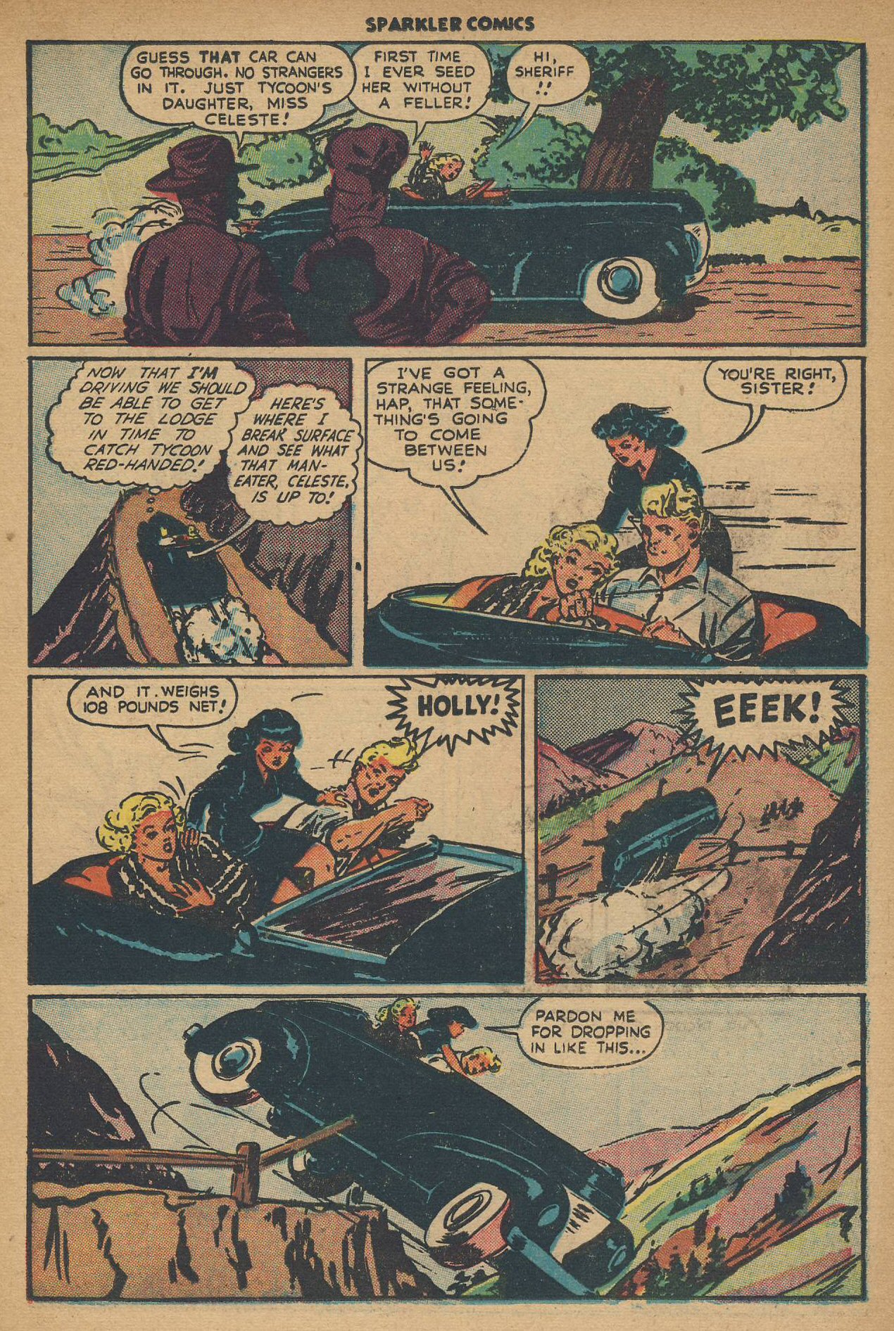 Read online Sparkler Comics comic -  Issue #49 - 23