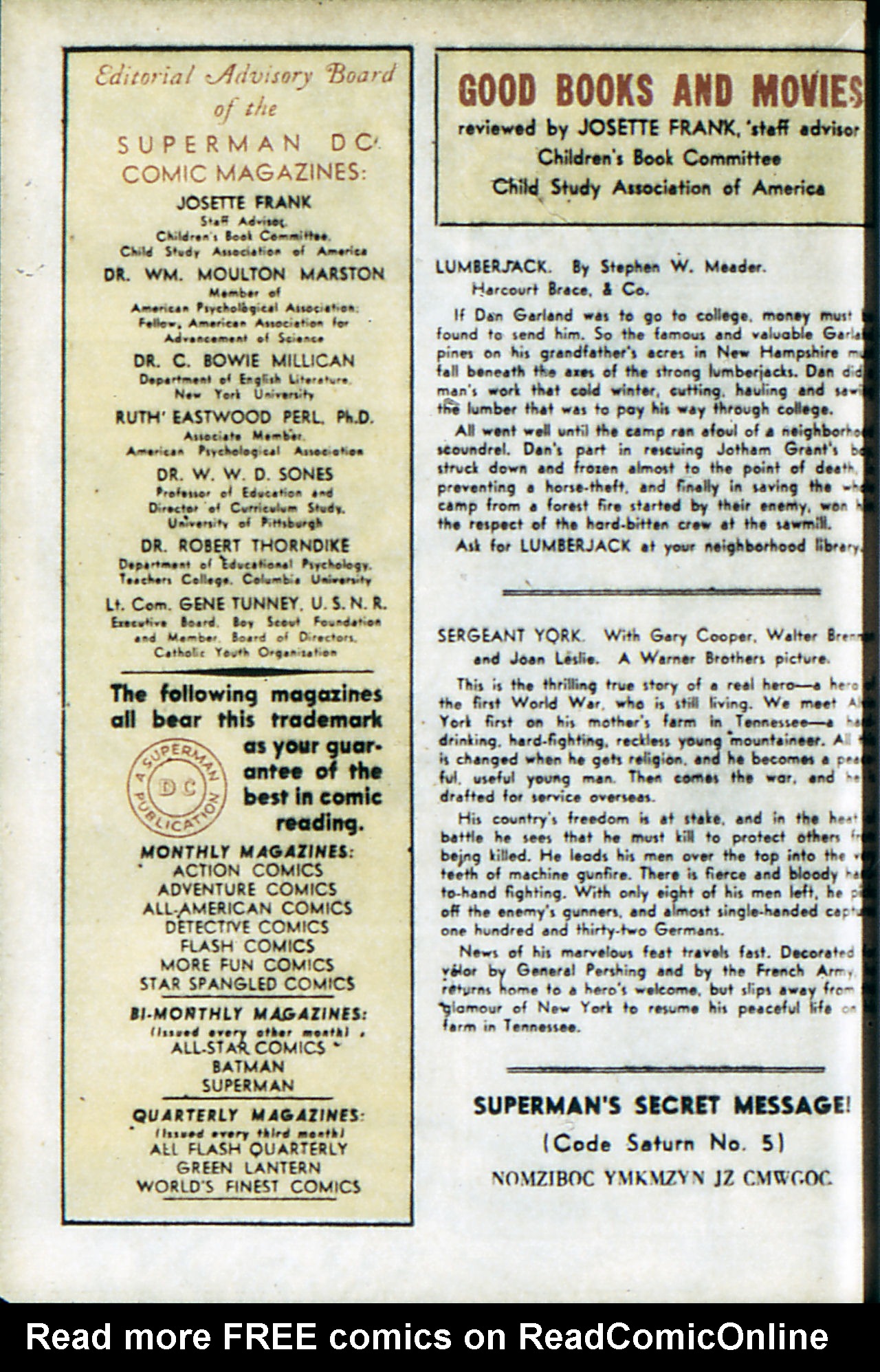 Read online Adventure Comics (1938) comic -  Issue #69 - 31