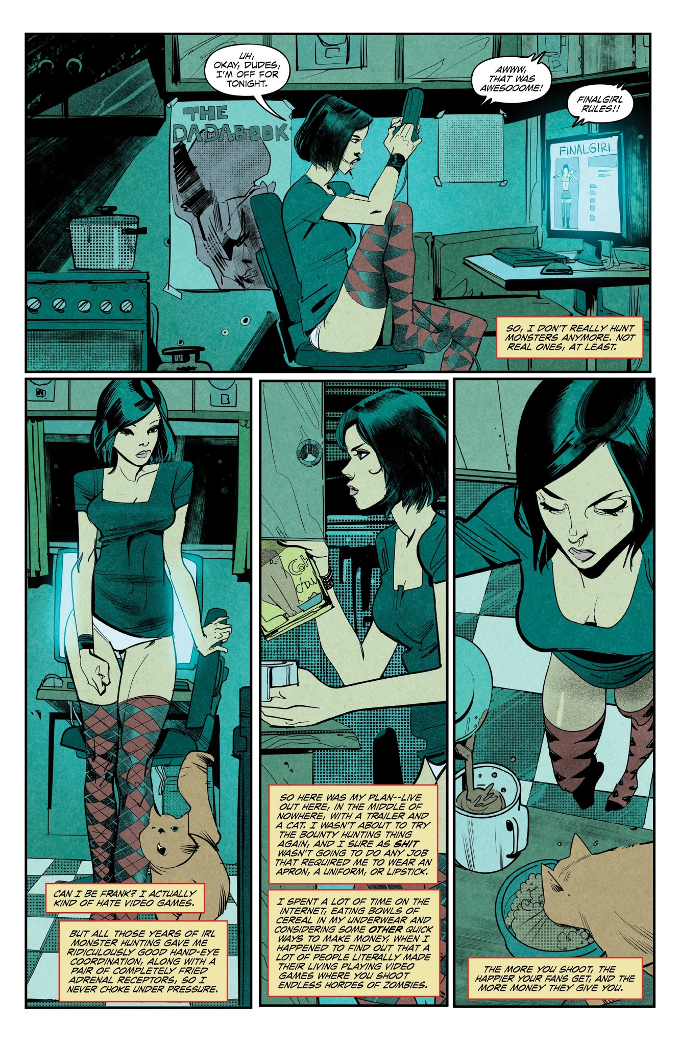 Read online Hack/Slash: Resurrection comic -  Issue #1 - 4