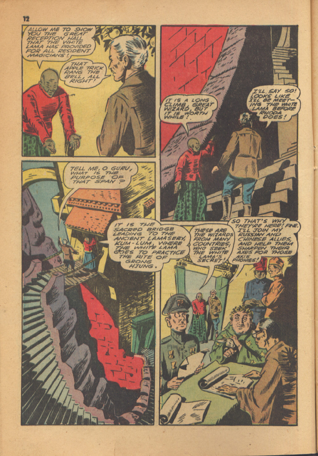 Read online Super-Magician Comics comic -  Issue #13 - 12