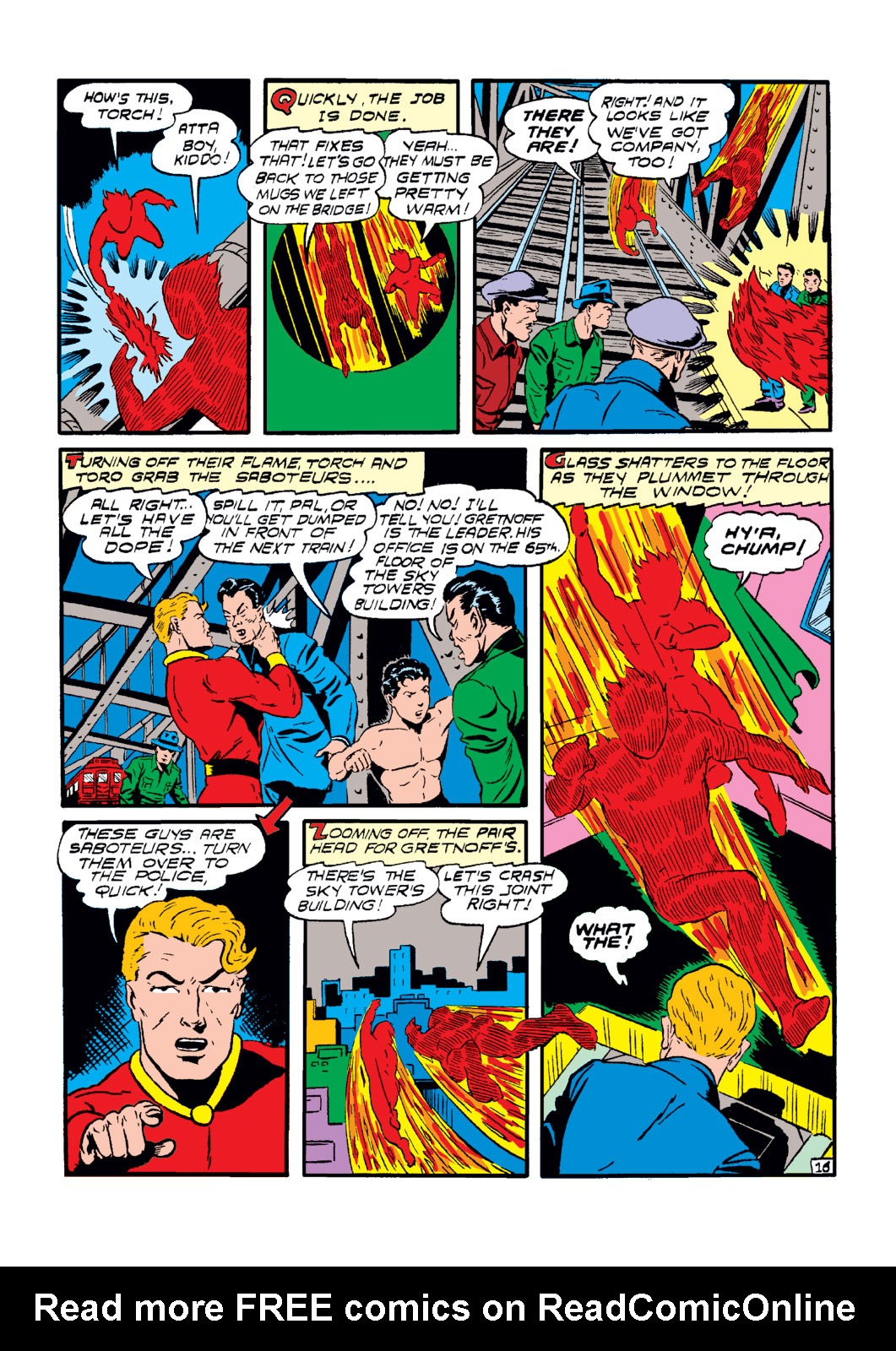 Read online The Human Torch (1940) comic -  Issue #7 - 39