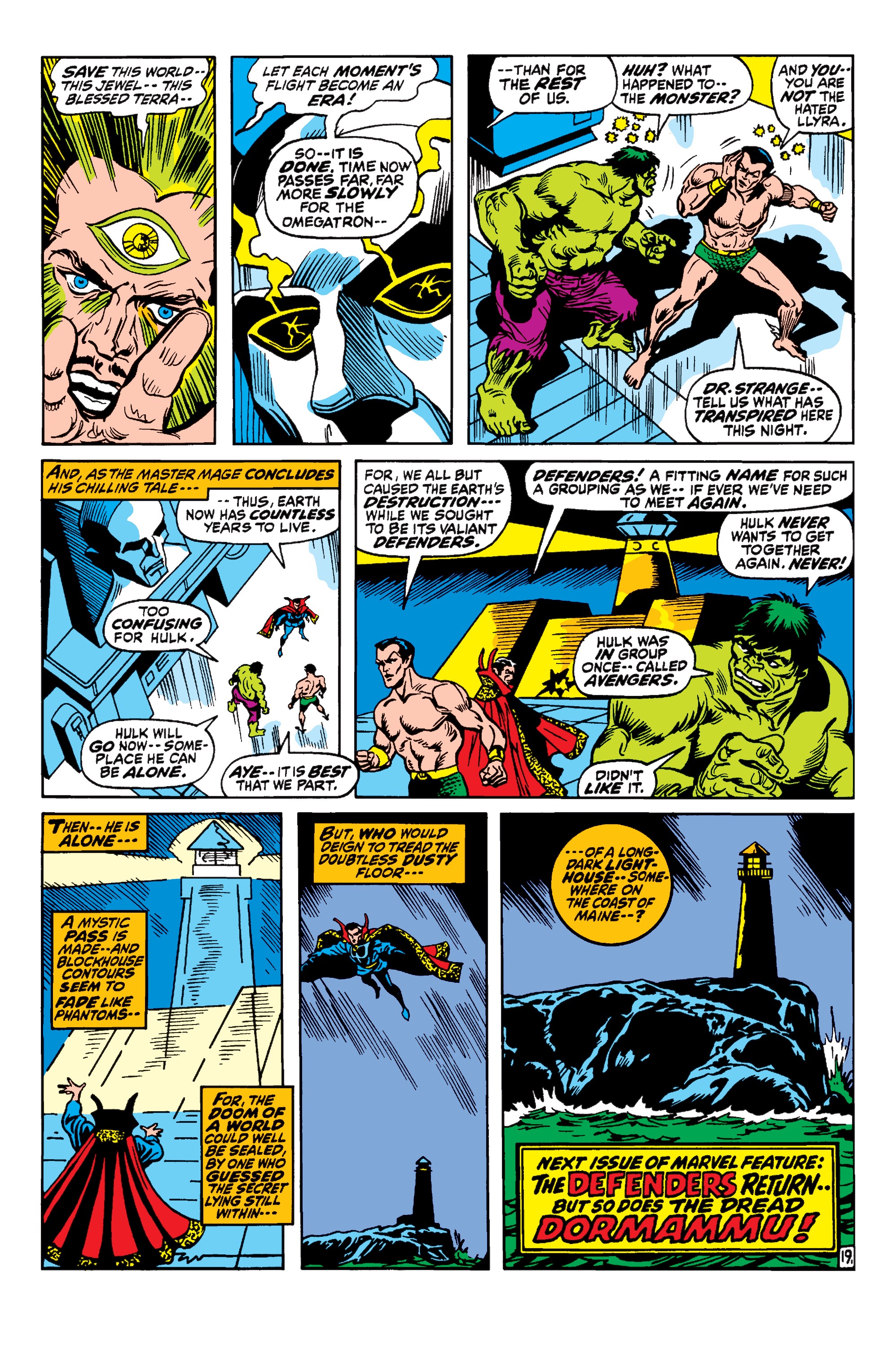 Read online Defenders: Marvel Feature #1: Facsimile Edition comic -  Issue #1: Facsimile Edition Full - 24