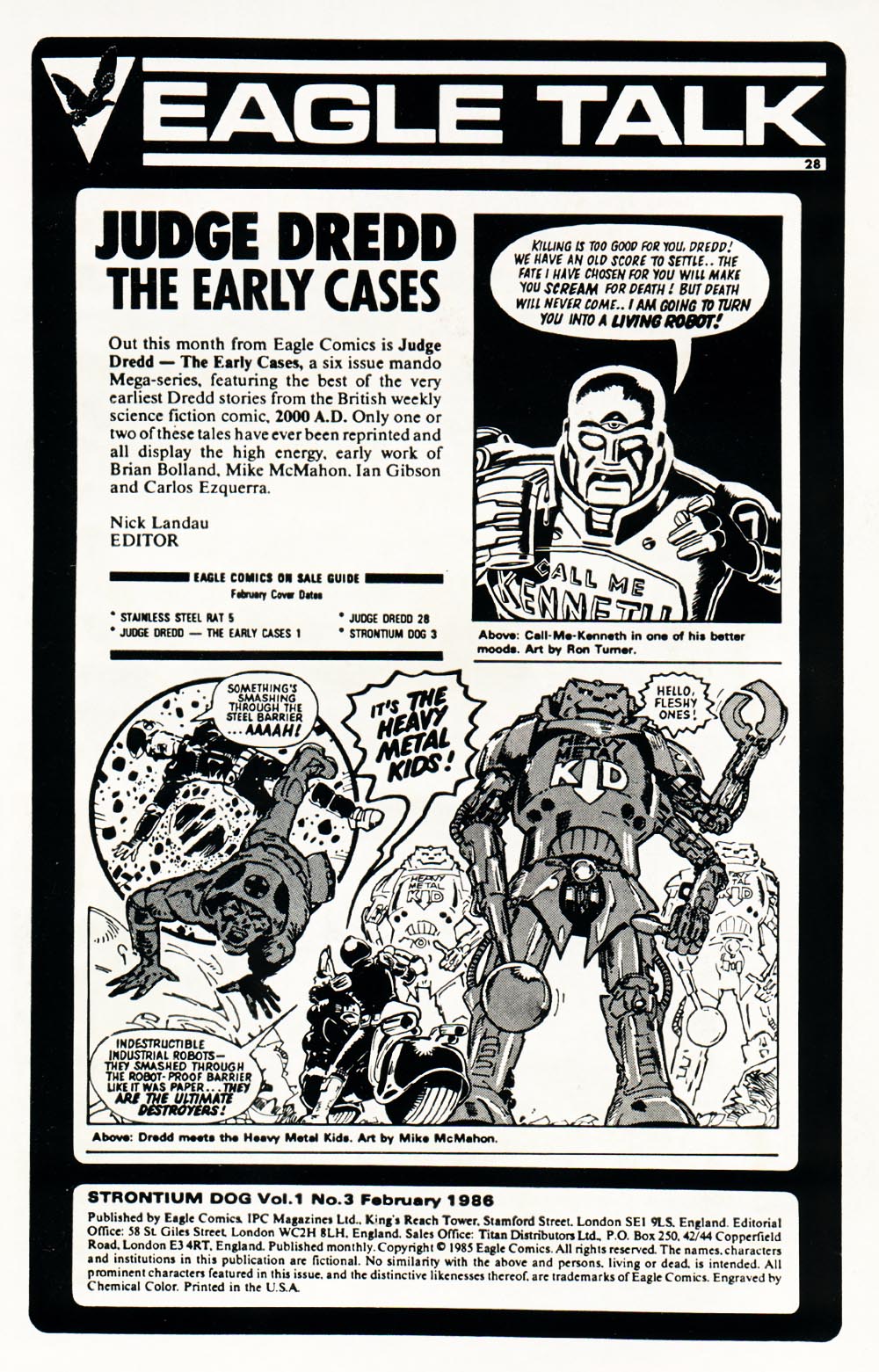 Read online Strontium Dog (1985) comic -  Issue #3 - 2