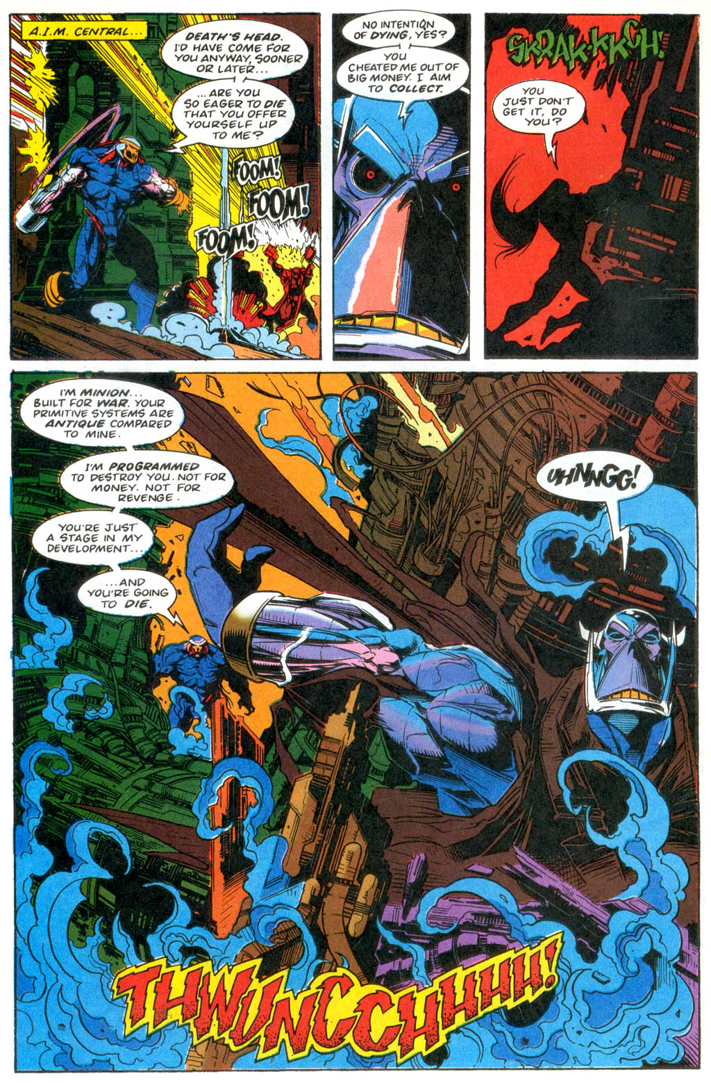 Read online Death's Head II (vol. 2) comic -  Issue #9 - 13