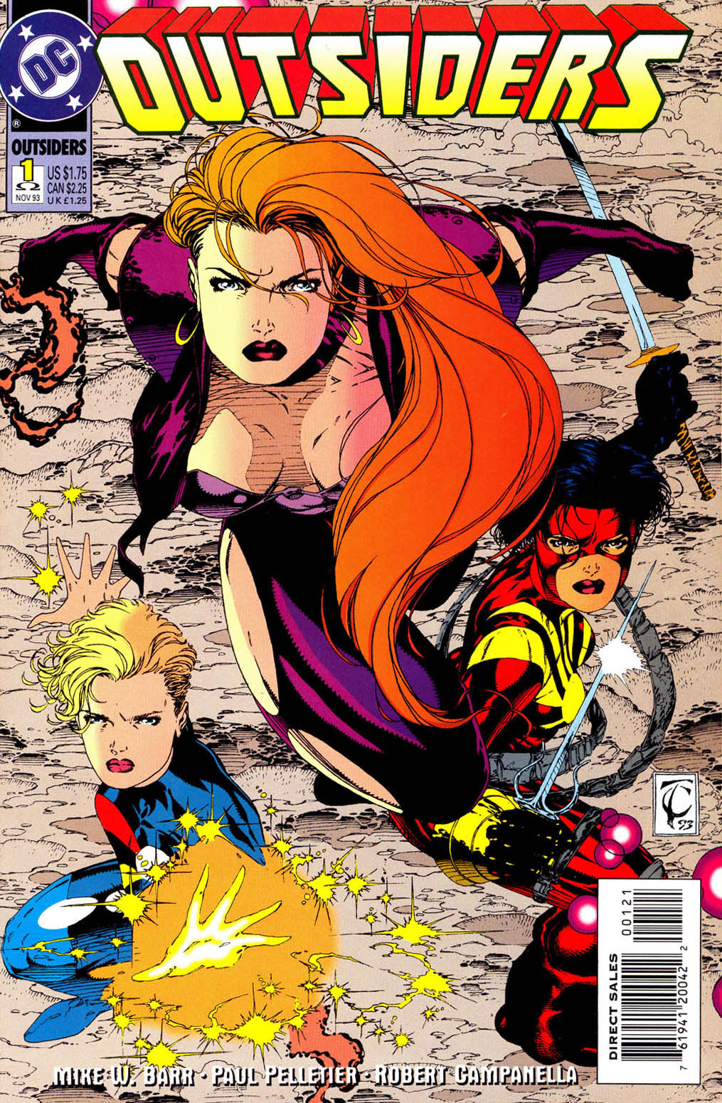 Read online Outsiders (1993) comic -  Issue #1 - Omega - 1