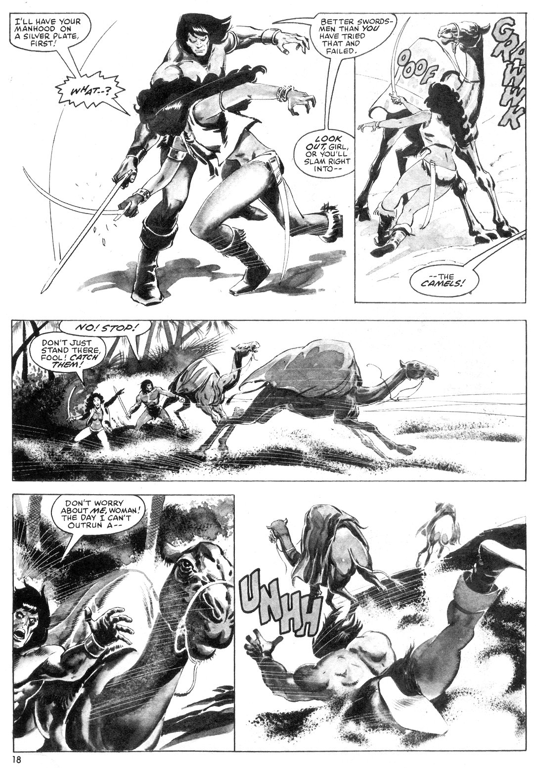 Read online The Savage Sword Of Conan comic -  Issue #55 - 18