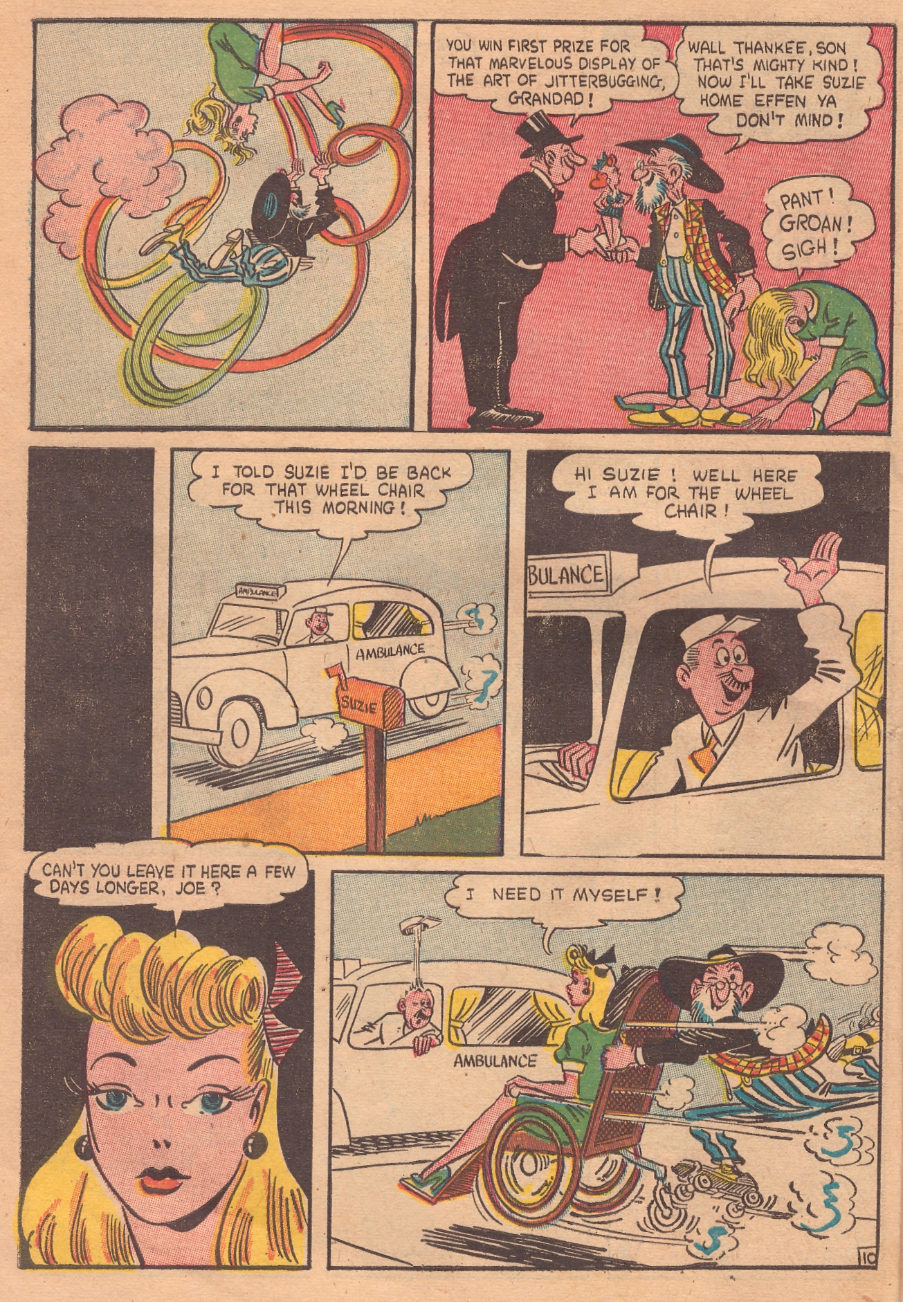 Read online Suzie Comics comic -  Issue #53 - 12
