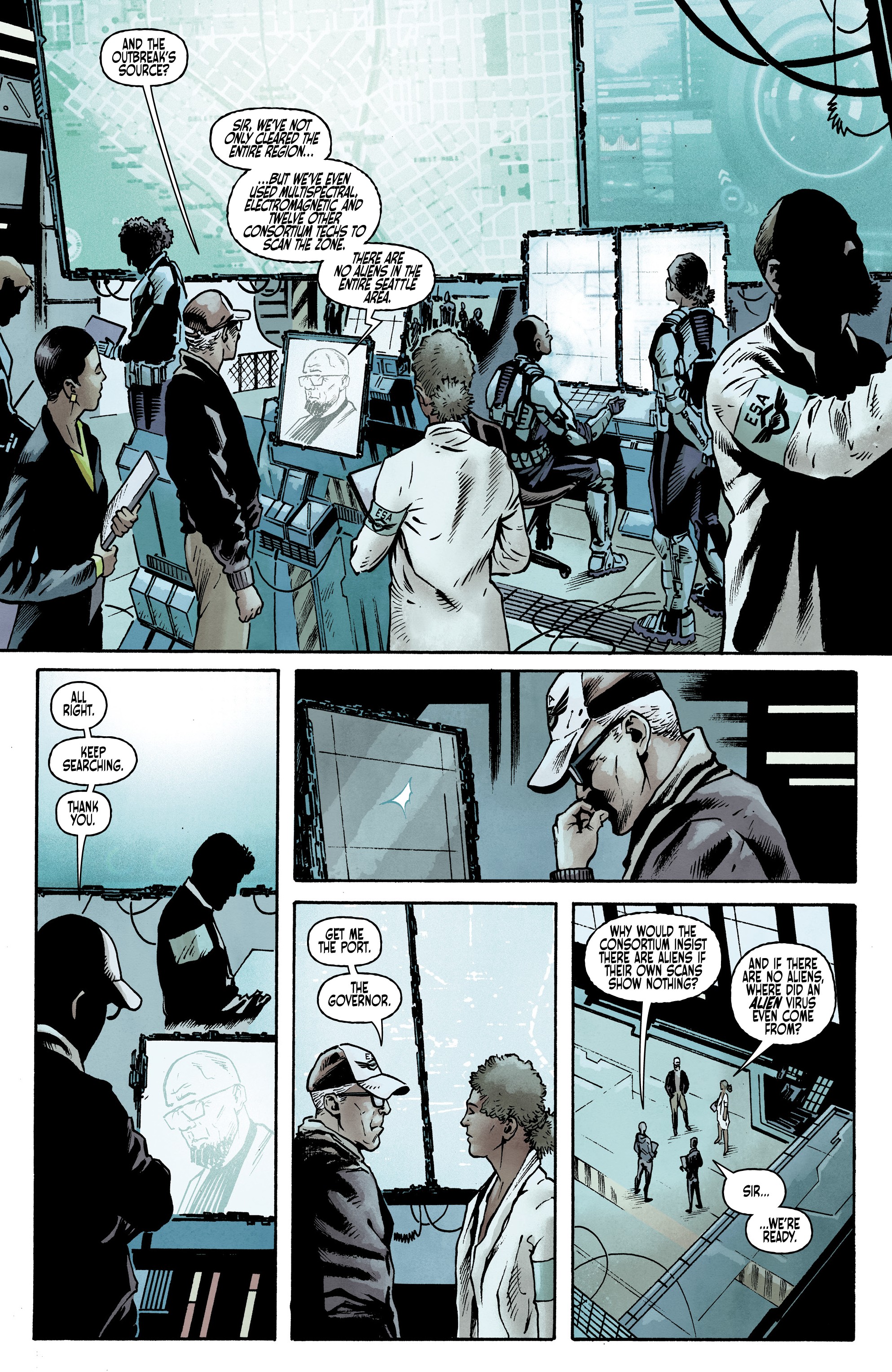 Read online Port of Earth comic -  Issue #10 - 10