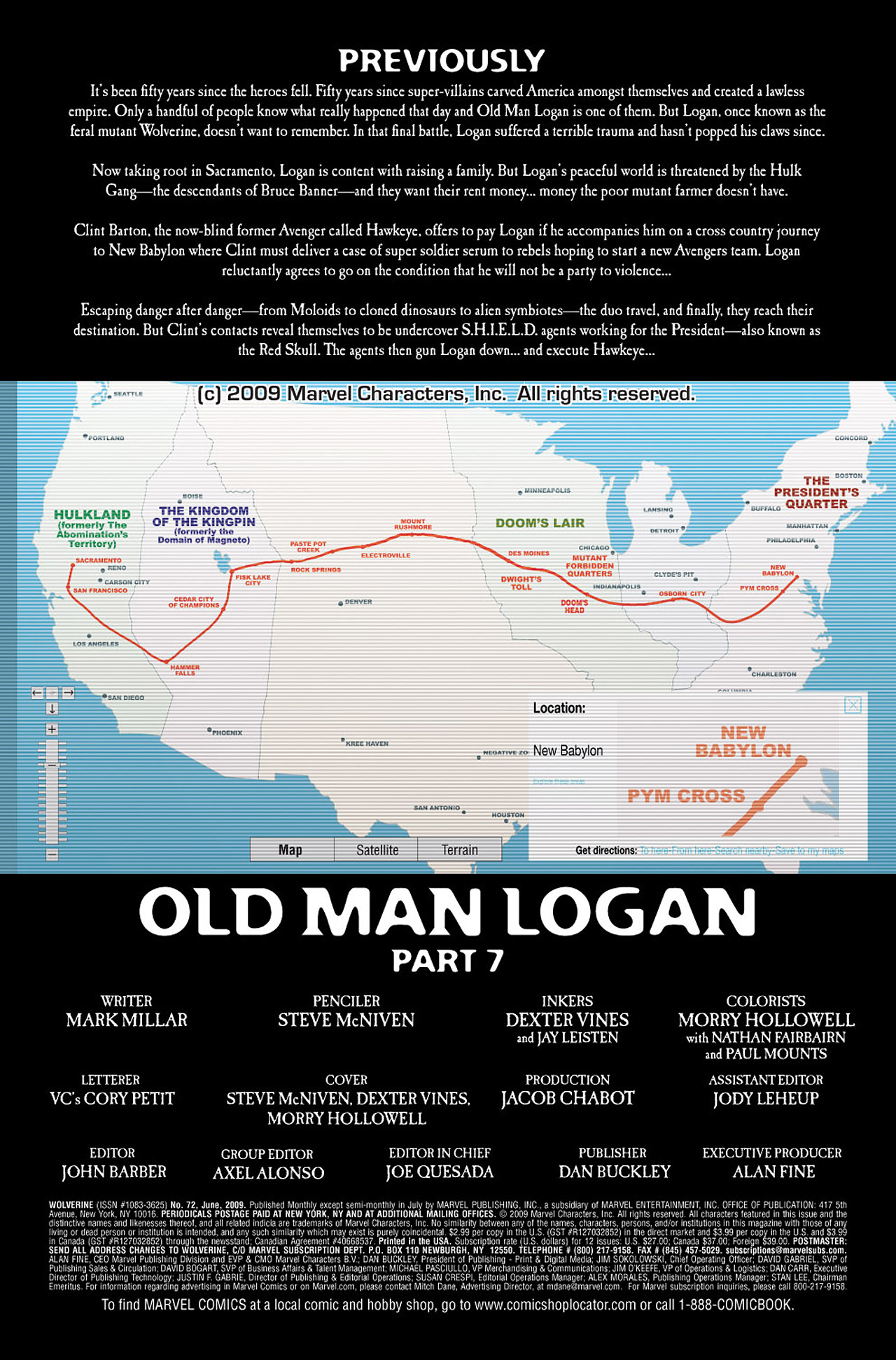 Read online Wolverine: Old Man Logan comic -  Issue # Full - 138
