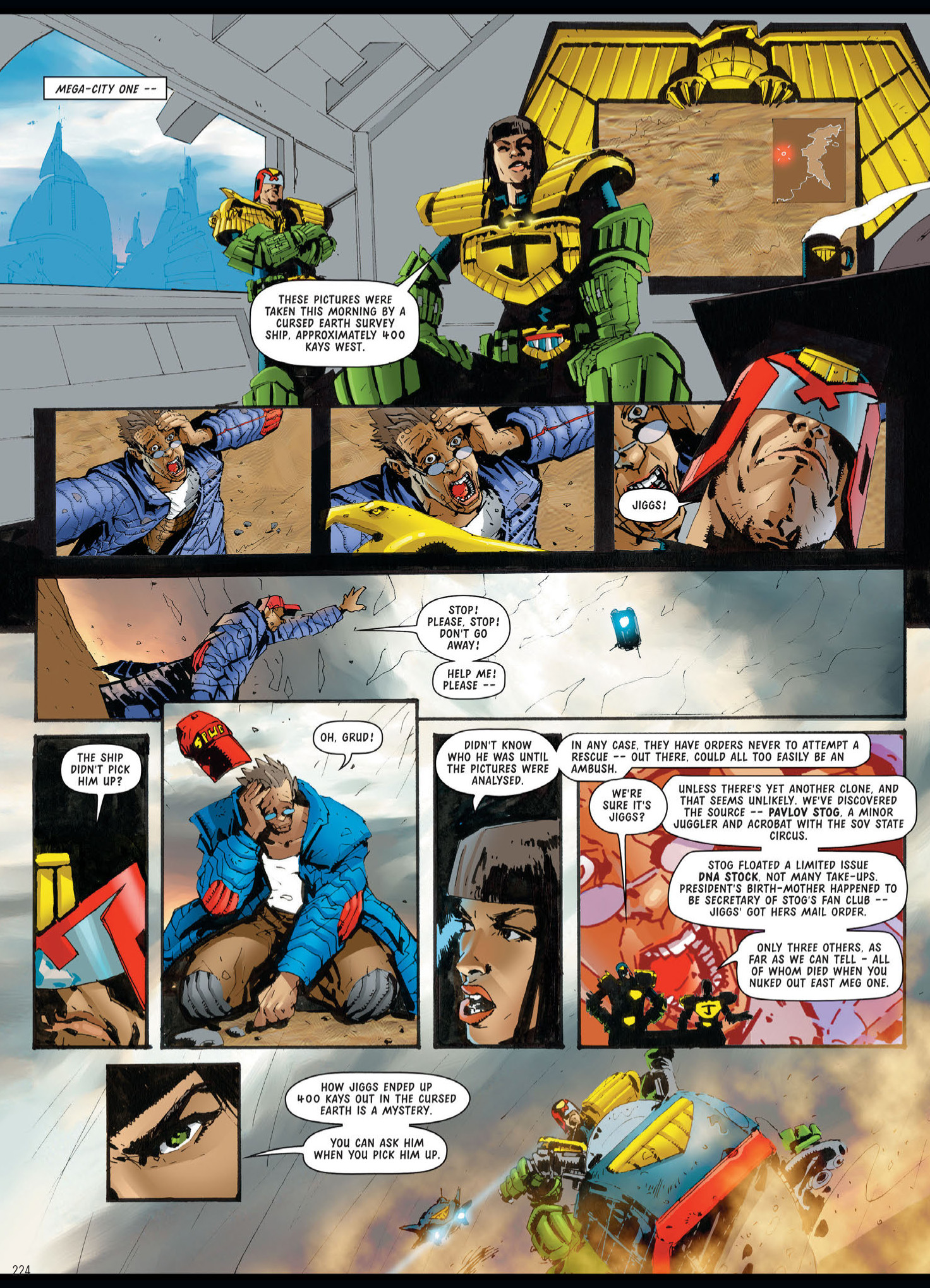 Read online Judge Dredd: The Complete Case Files comic -  Issue # TPB 31 - 225