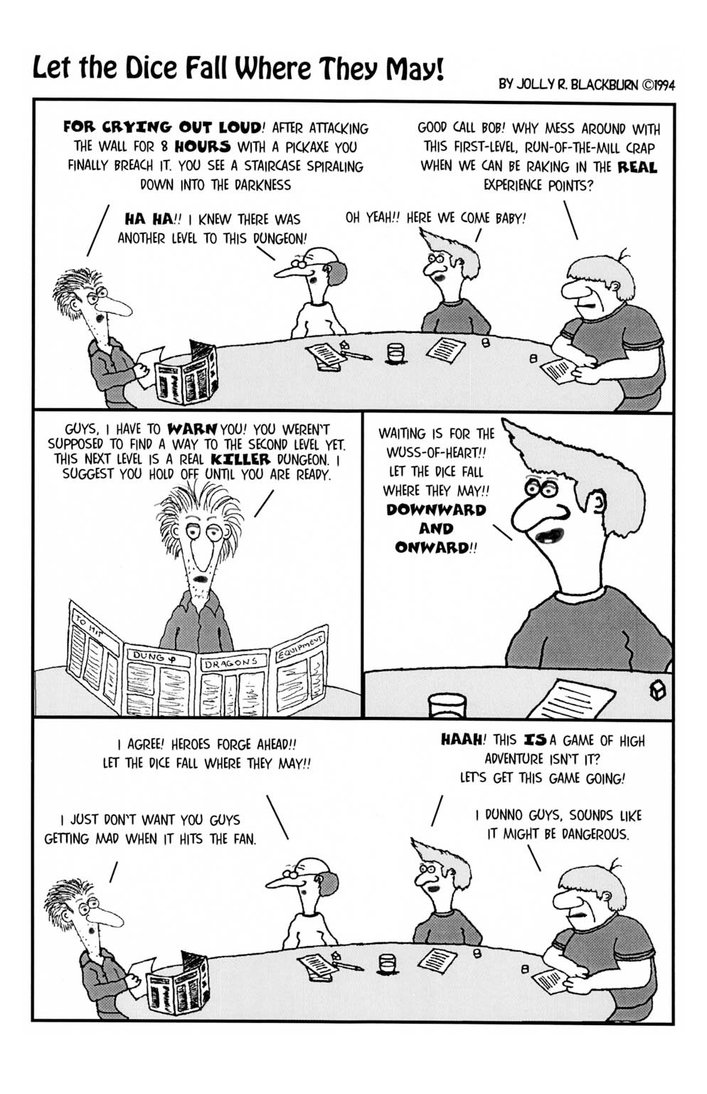 Read online Knights of the Dinner Table comic -  Issue #1 - 17