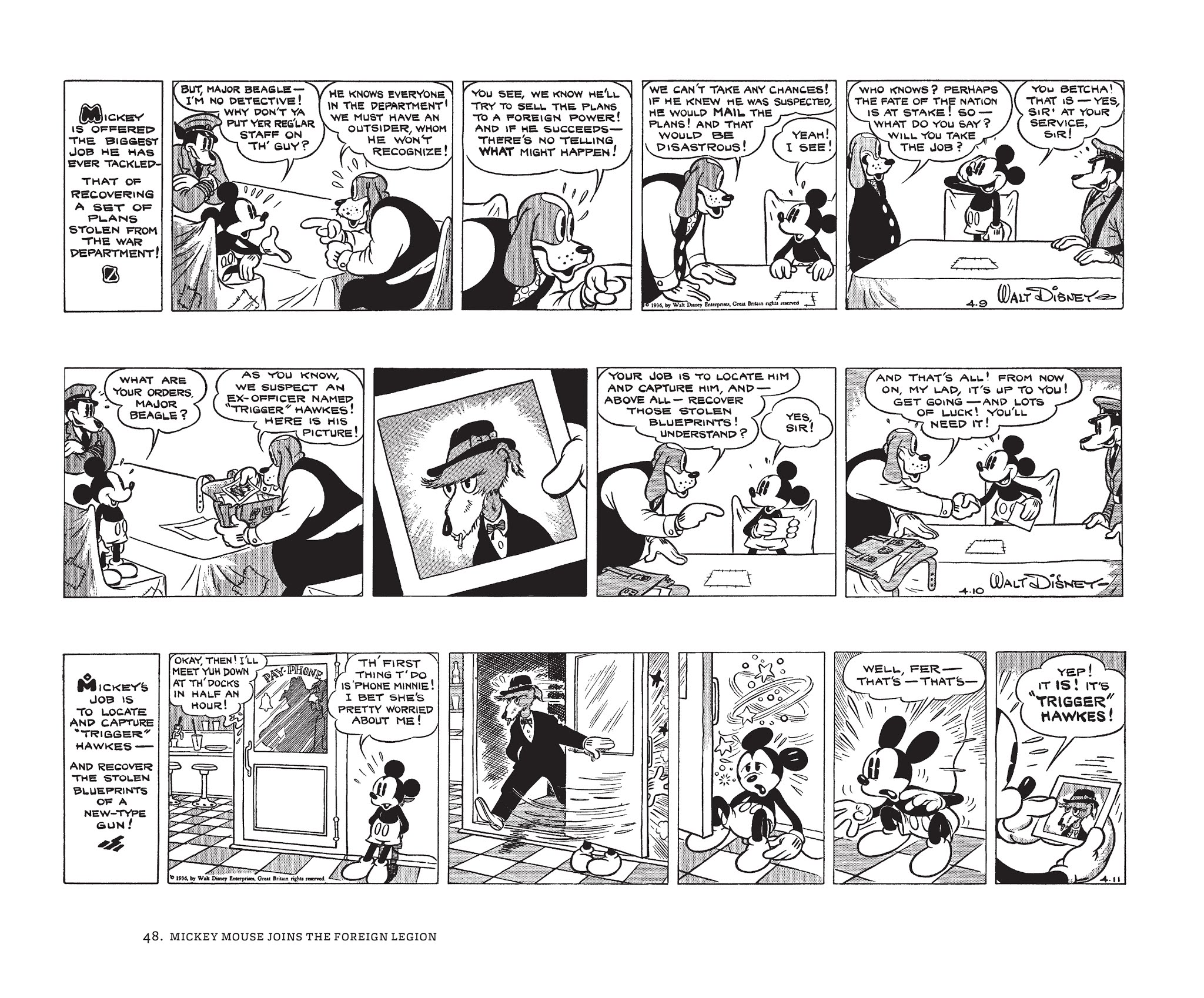 Read online Walt Disney's Mickey Mouse by Floyd Gottfredson comic -  Issue # TPB 4 (Part 1) - 48