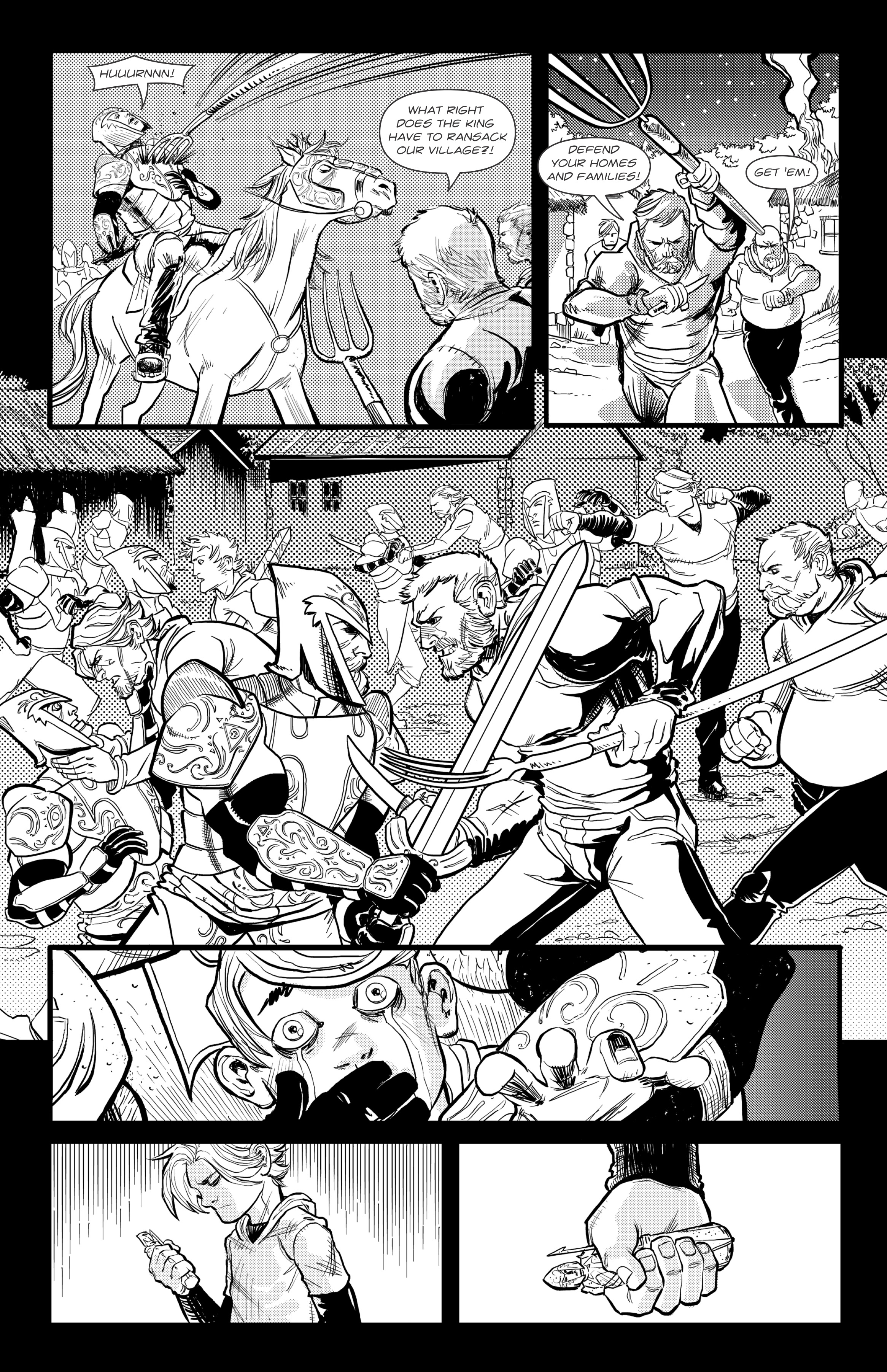 Read online Broken Legacy comic -  Issue # Full - 7