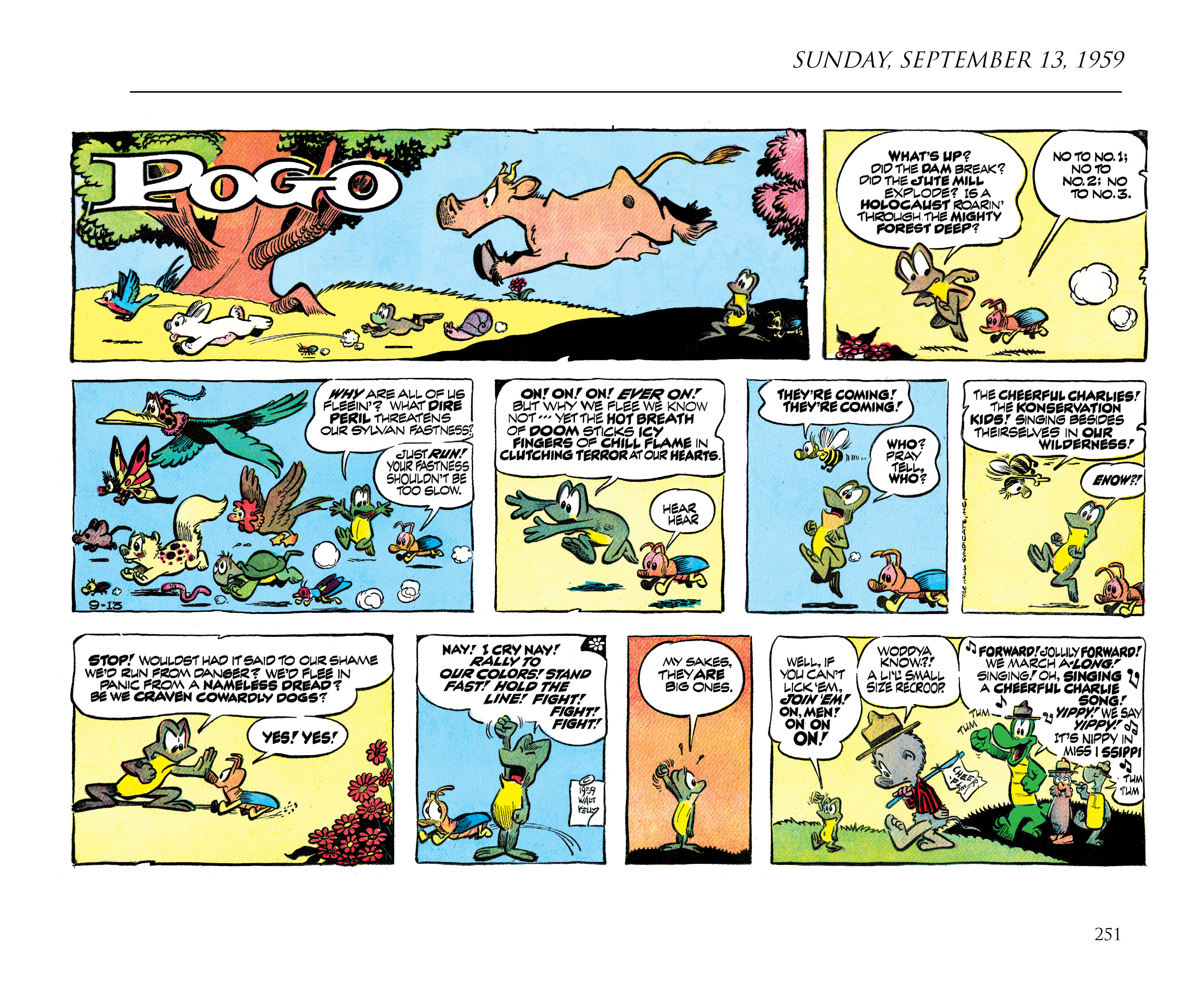 Read online Pogo by Walt Kelly: The Complete Syndicated Comic Strips comic -  Issue # TPB 6 (Part 3) - 61