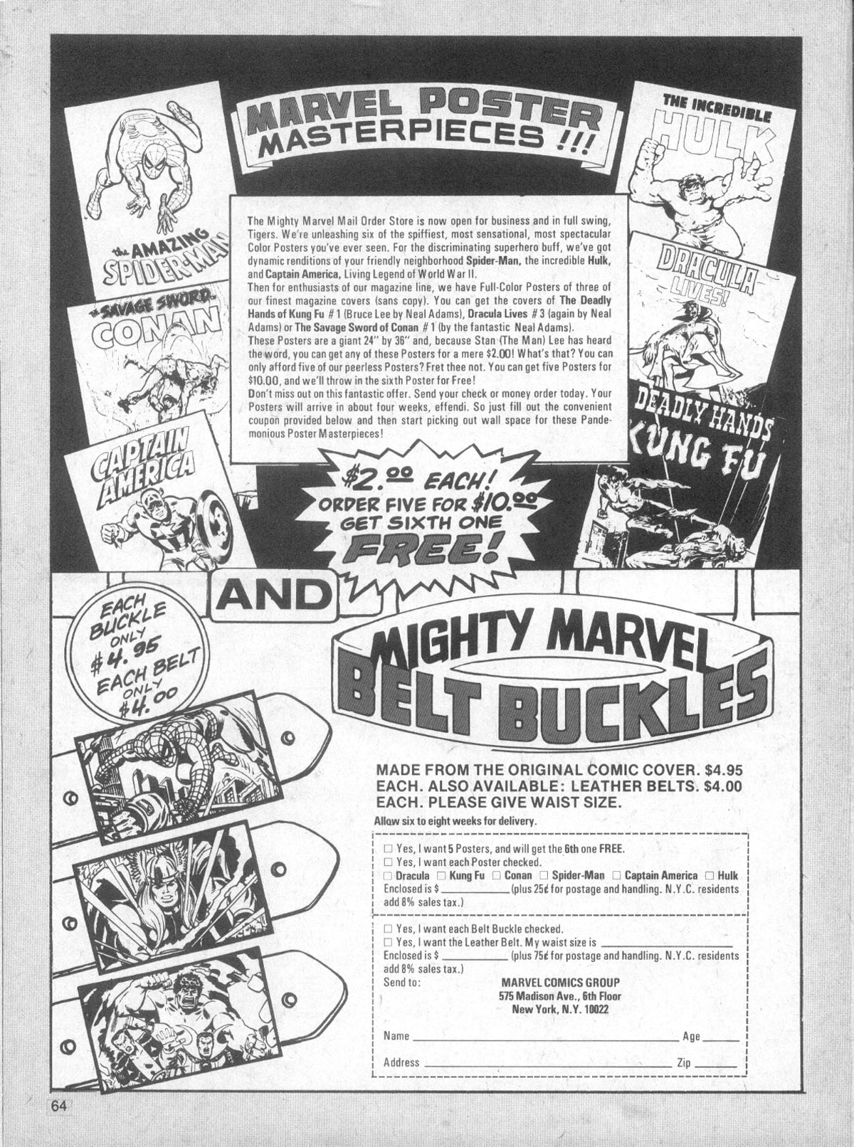 Read online Monsters Unleashed (1973) comic -  Issue #10 - 65