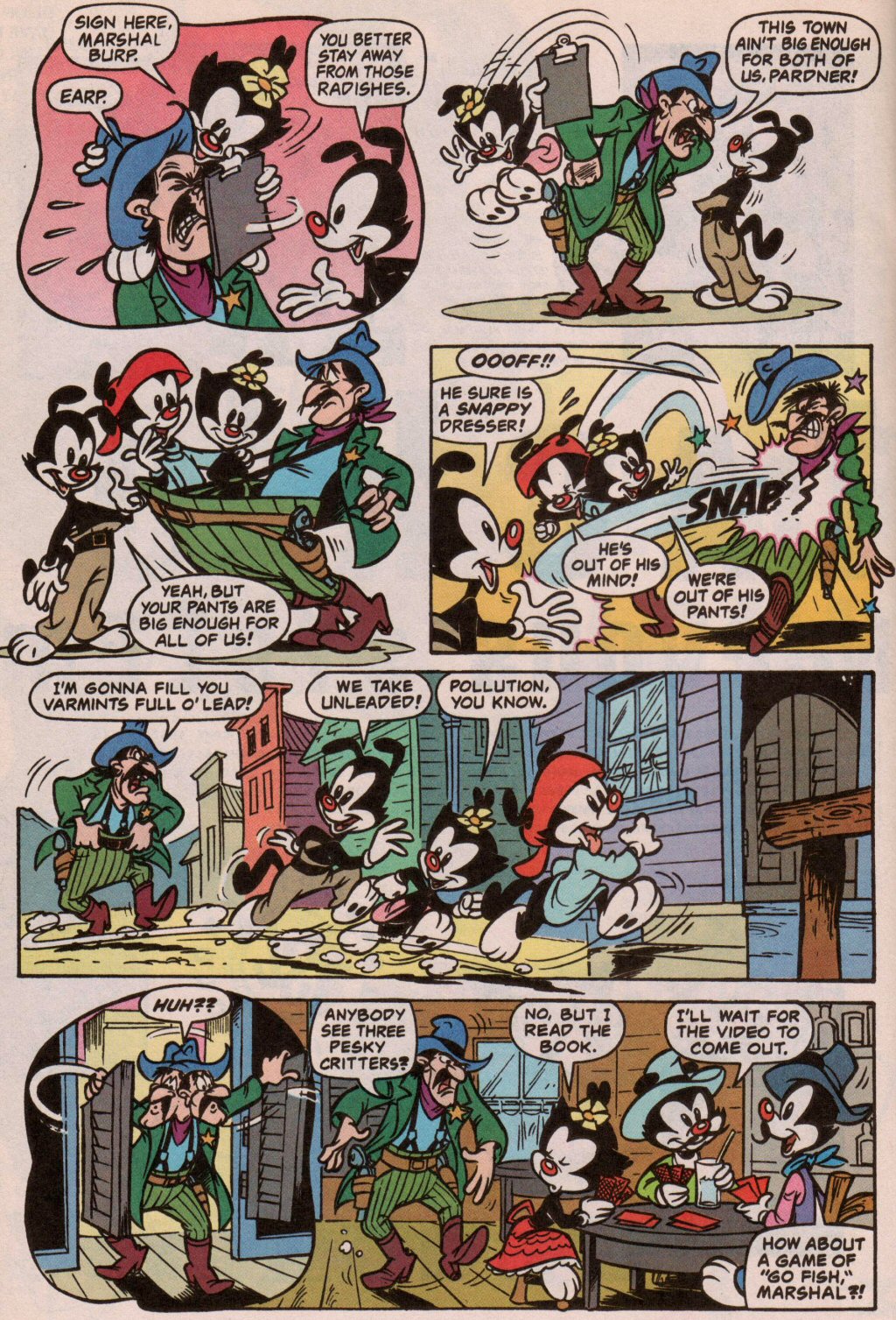 Read online Animaniacs comic -  Issue #6 - 18