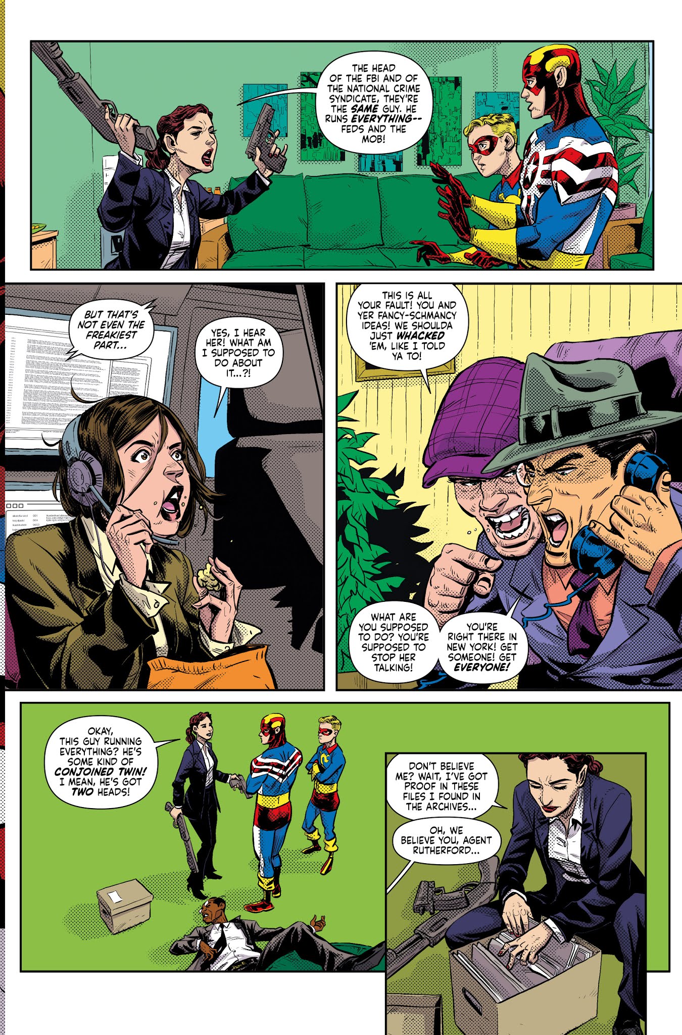 Read online Fighting American: The Ties That Bind comic -  Issue #4 - 12