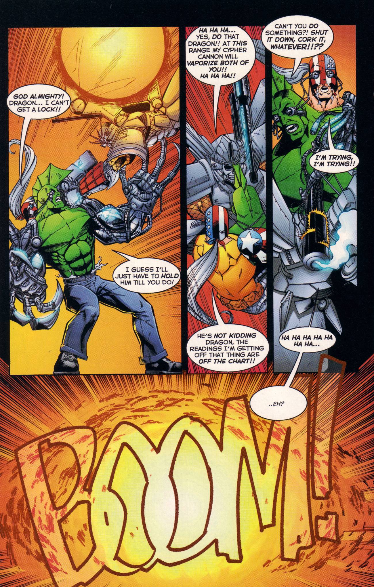 Read online Savage Dragon: Red Horizon comic -  Issue #3 - 23