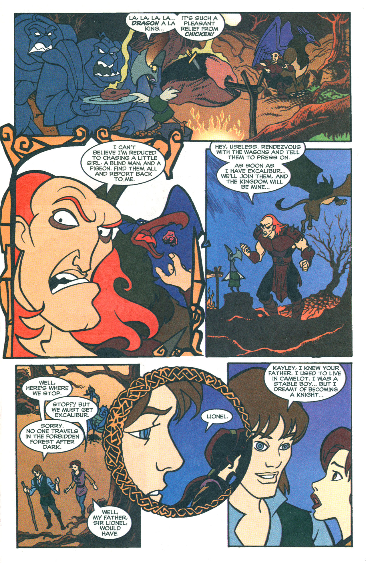 Read online Quest For Camelot comic -  Issue # Full - 27