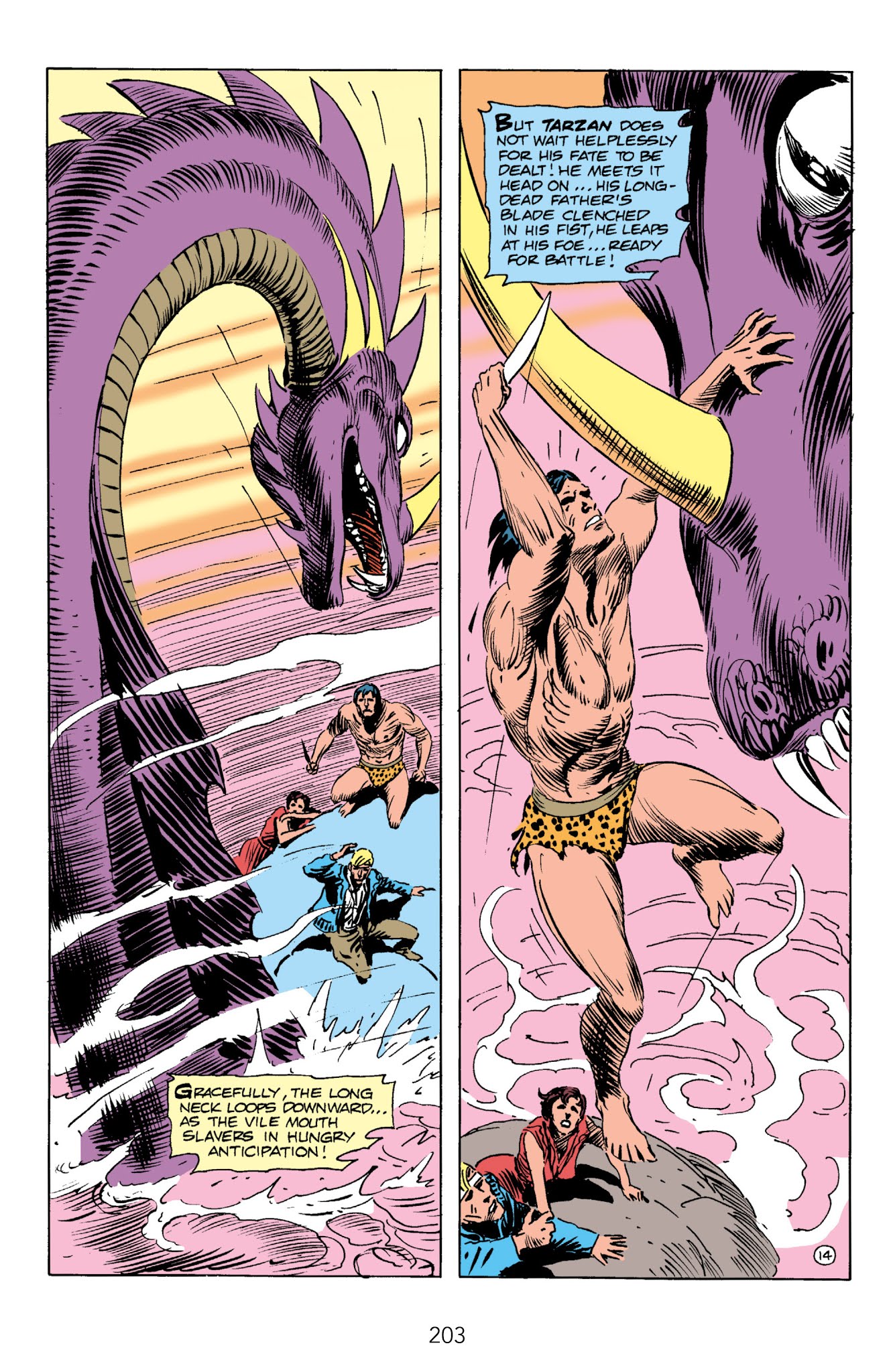 Read online Edgar Rice Burroughs' Tarzan The Joe Kubert Years comic -  Issue # TPB 3 (Part 2) - 93