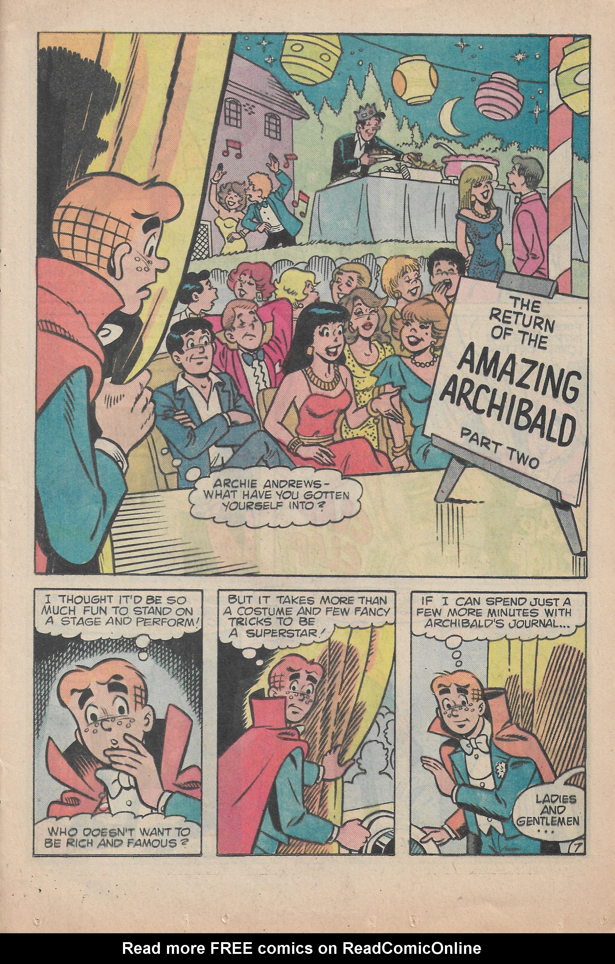 Read online Archie Giant Series Magazine comic -  Issue #554 - 13