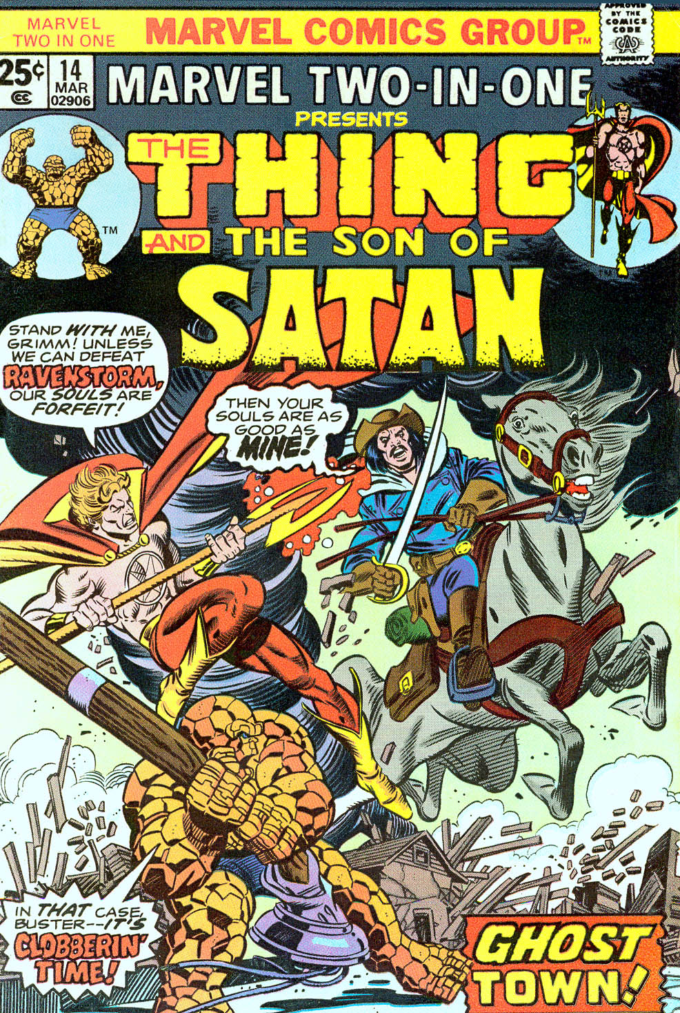 Marvel Two-In-One (1974) issue 14 - Page 1