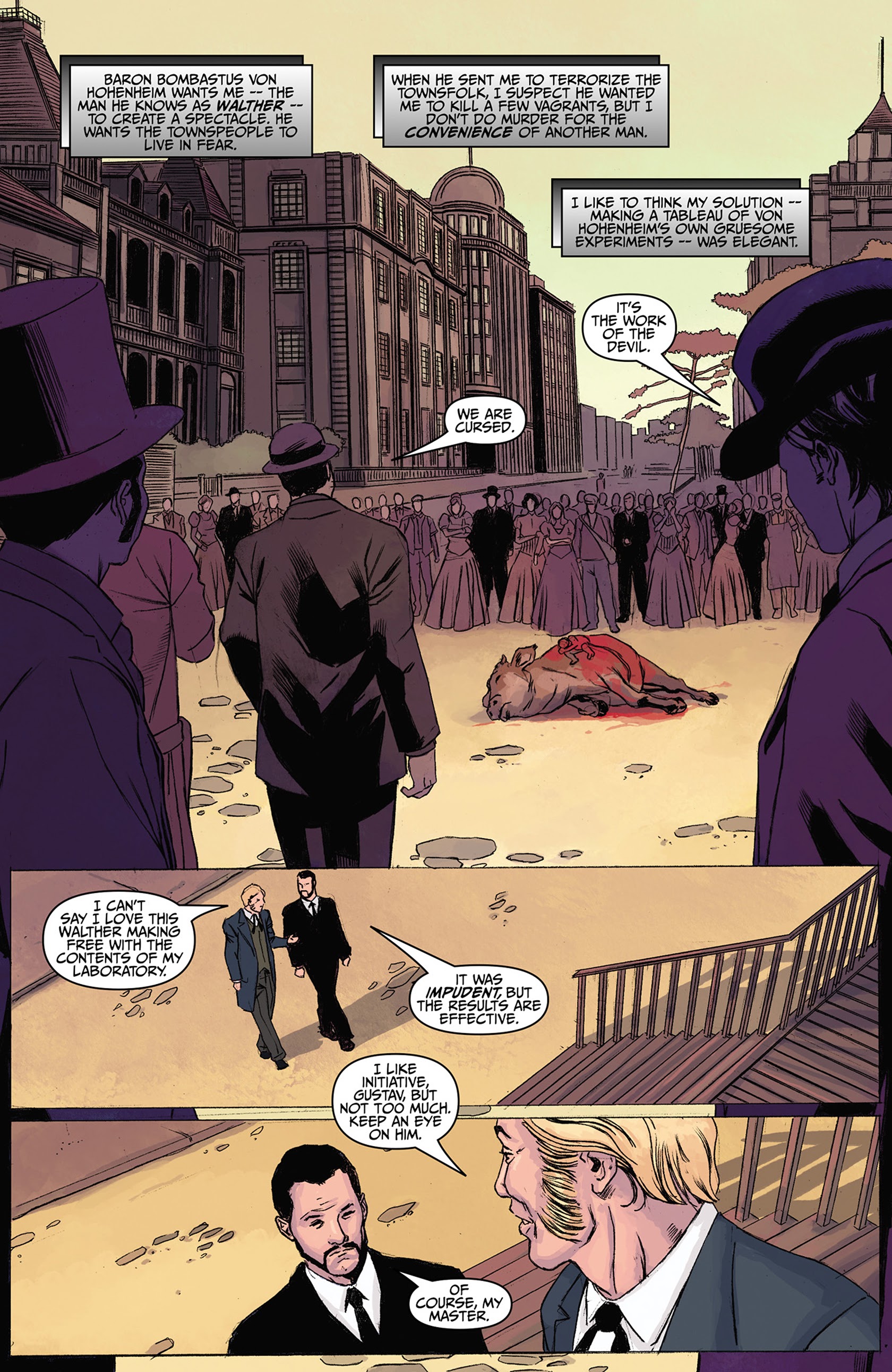Read online Sherlock Holmes: Moriarty Lives comic -  Issue #4 - 3