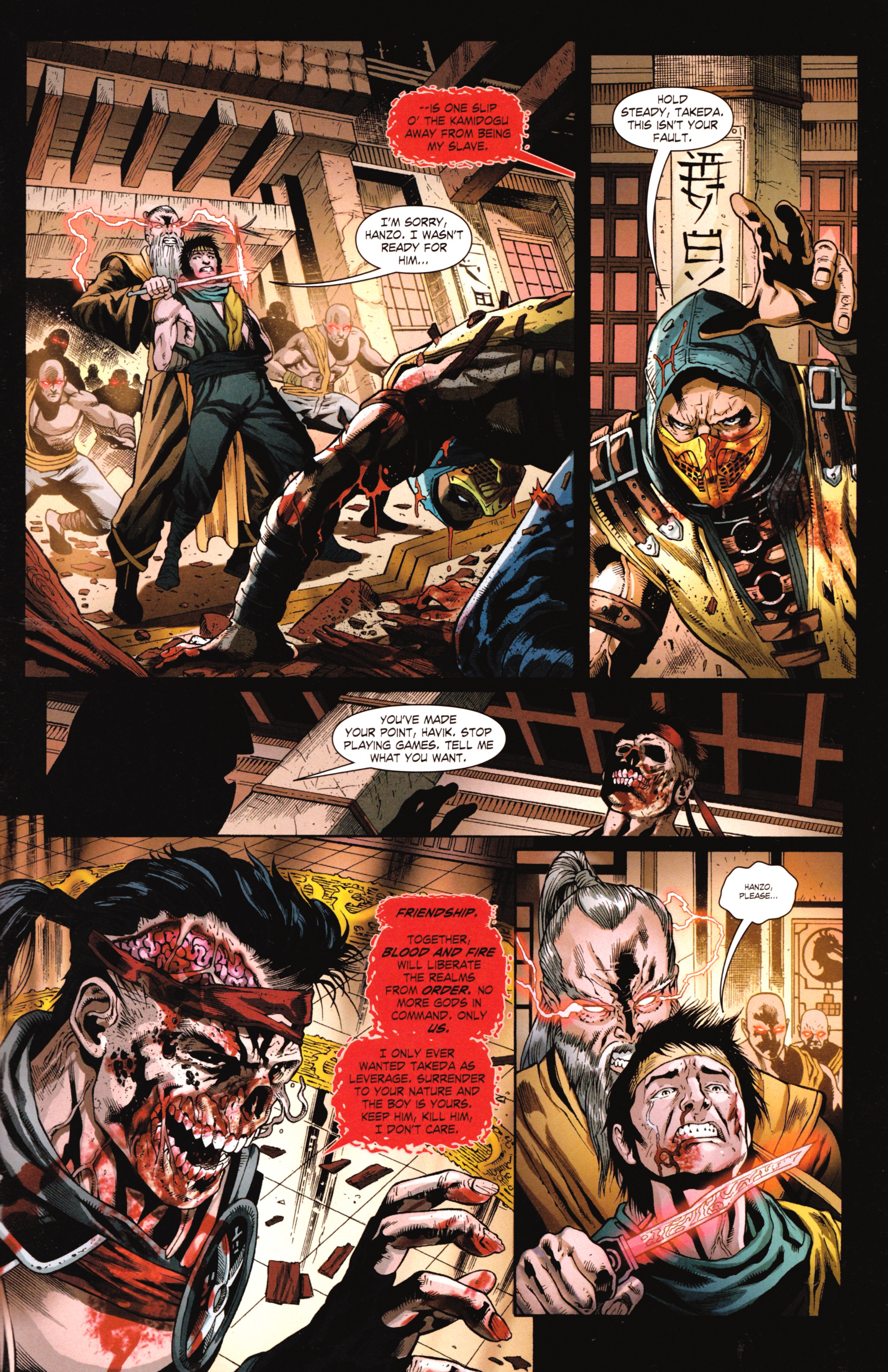 Read online Mortal Kombat X [II] comic -  Issue #8 - 29