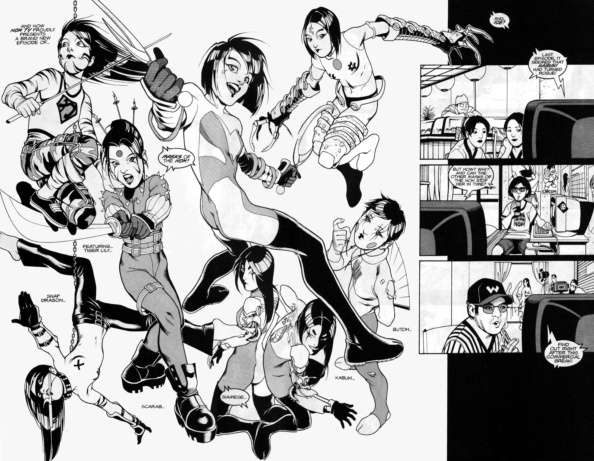 Read online Kabuki Agents: Scarab comic -  Issue #8 - 4