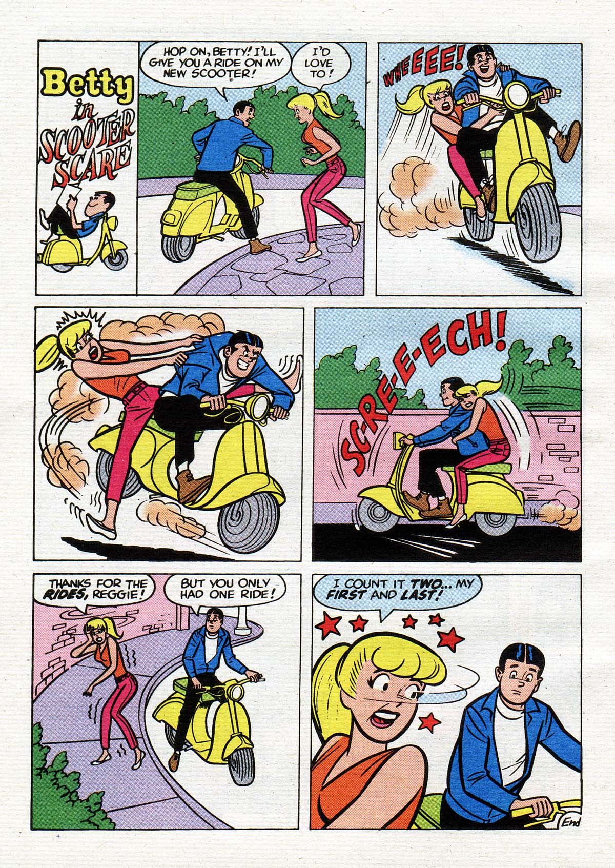 Read online Betty and Veronica Digest Magazine comic -  Issue #138 - 13