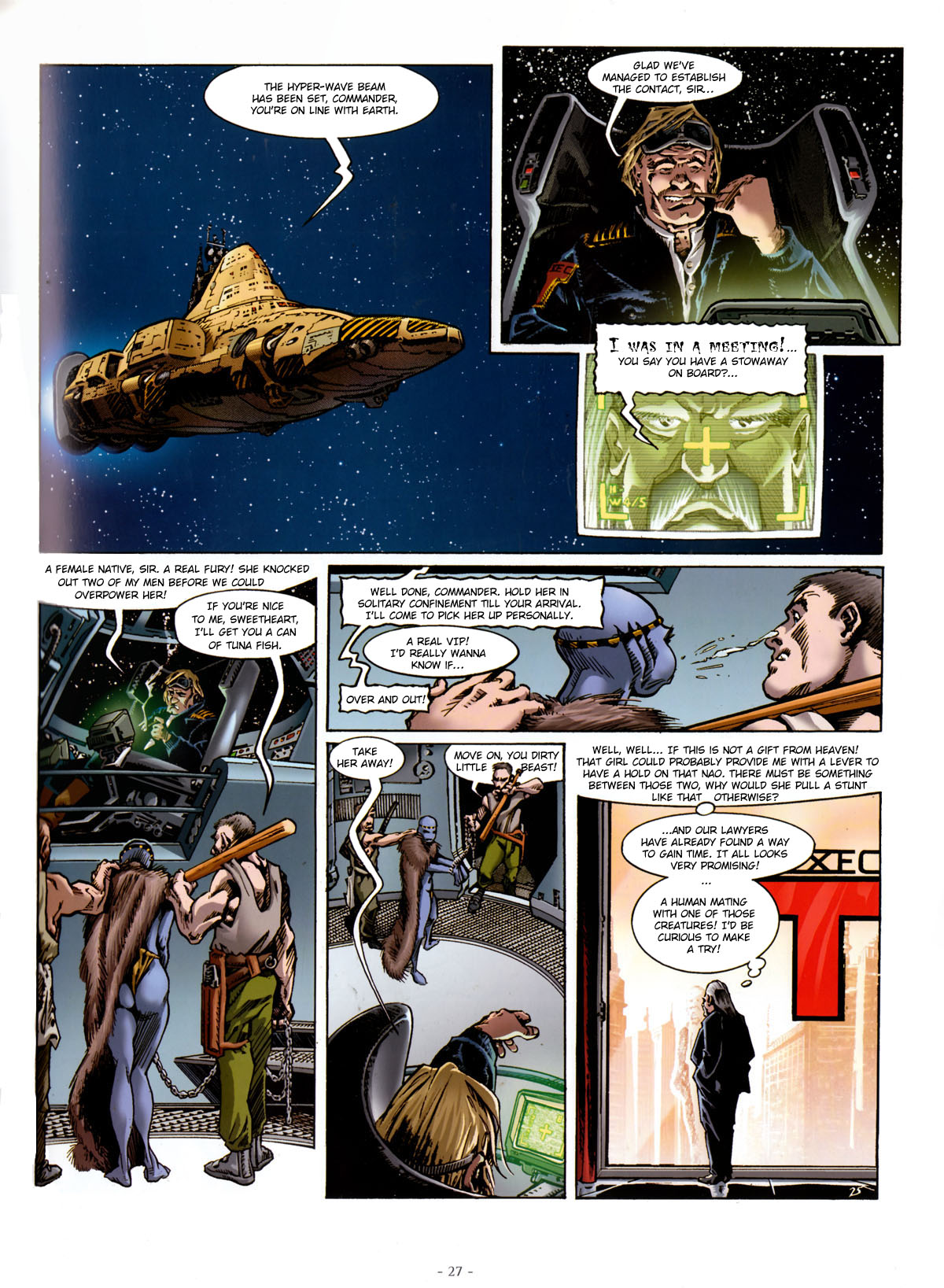 Read online Aquablue comic -  Issue #2 - 28
