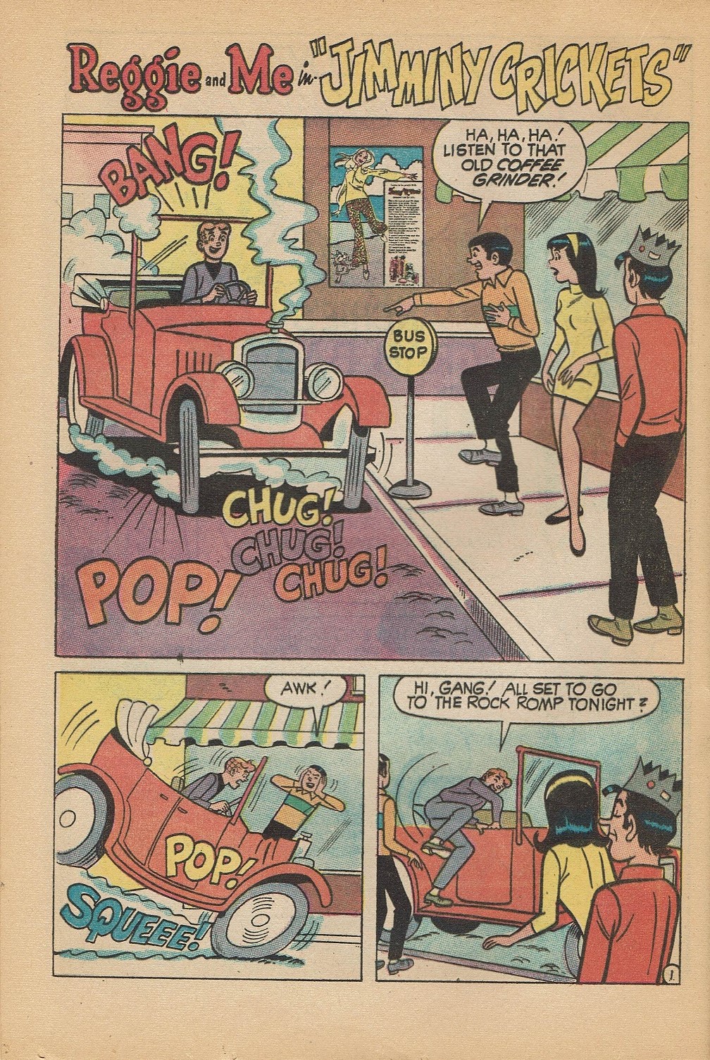 Read online Reggie and Me (1966) comic -  Issue #43 - 20