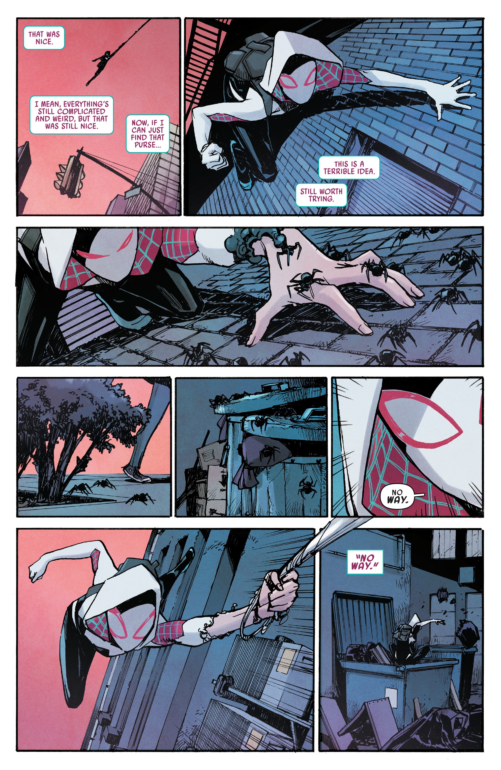 Read online Spider-Gwen: Ghost-Spider comic -  Issue #5 - 20