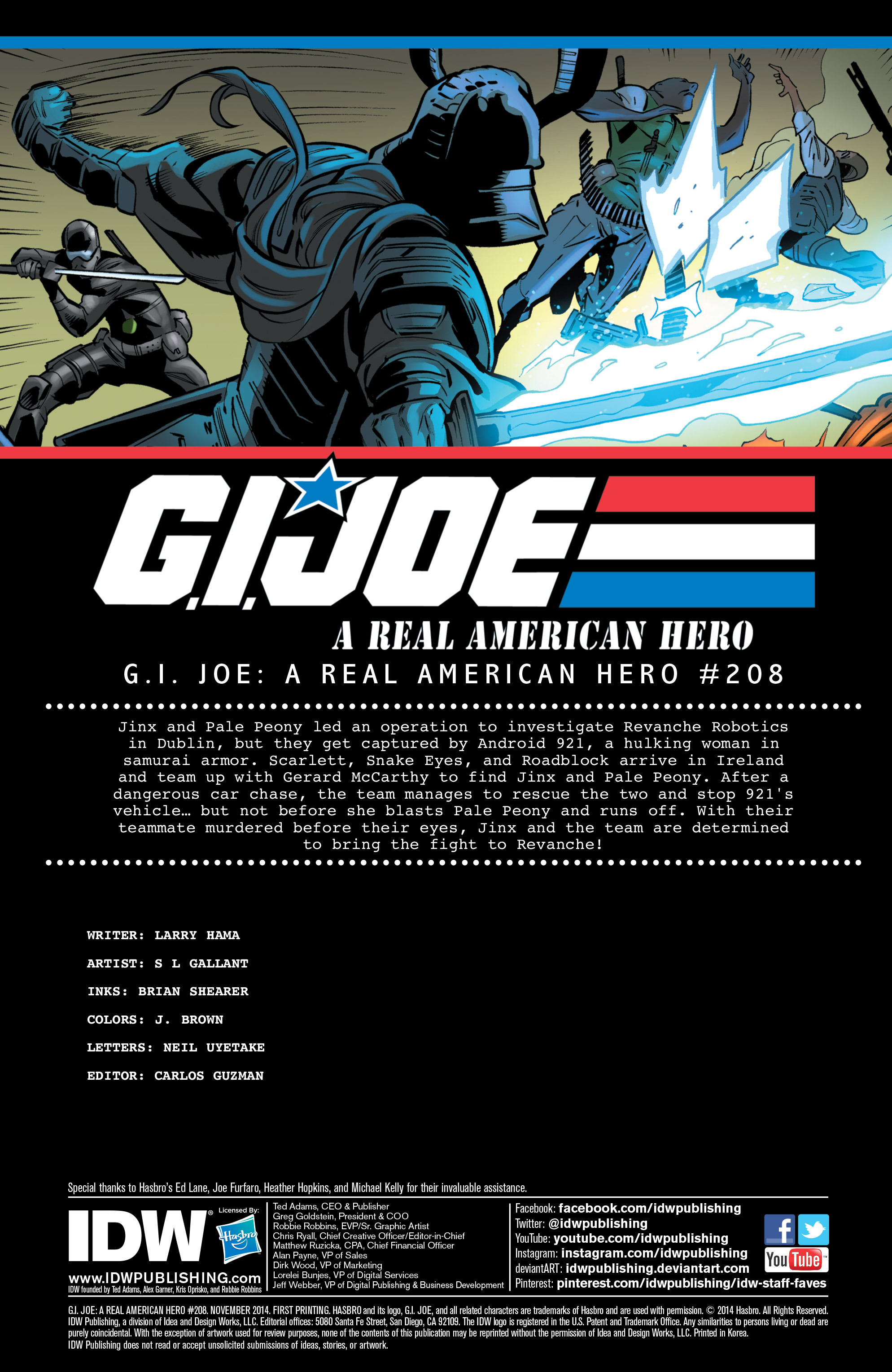 Read online G.I. Joe: A Real American Hero comic -  Issue #208 - 2